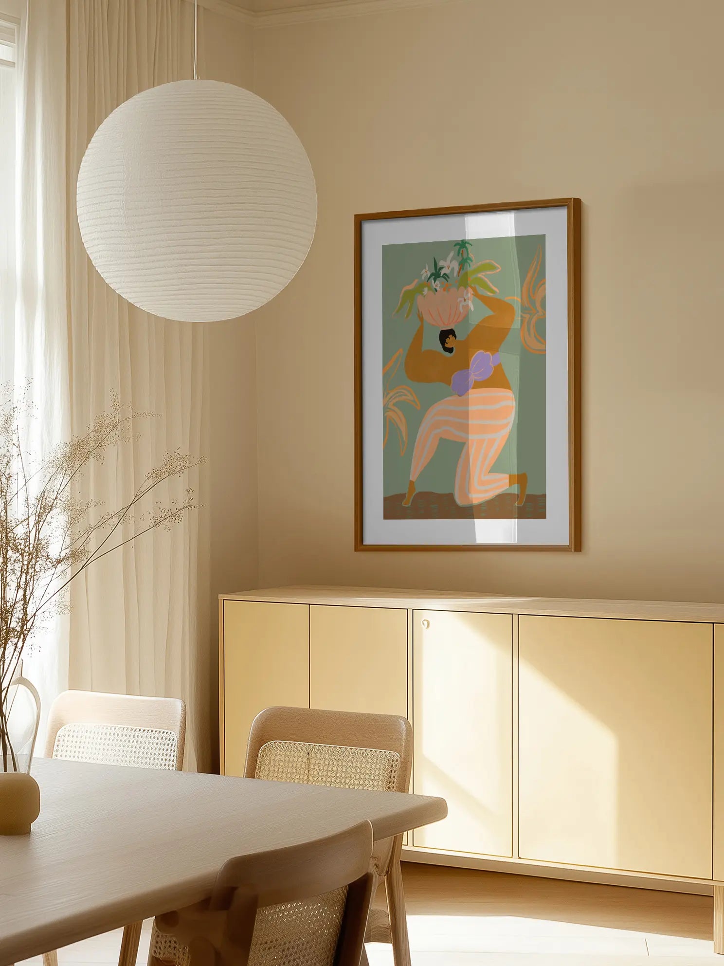 Flower Carrier Poster