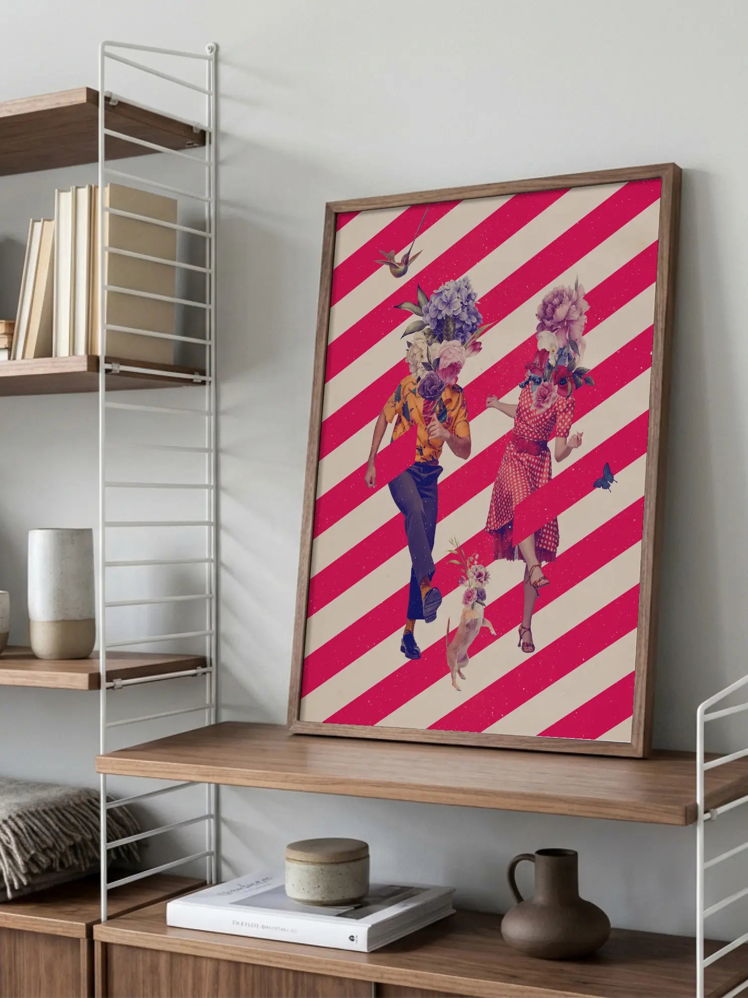 Flower Heads Poster