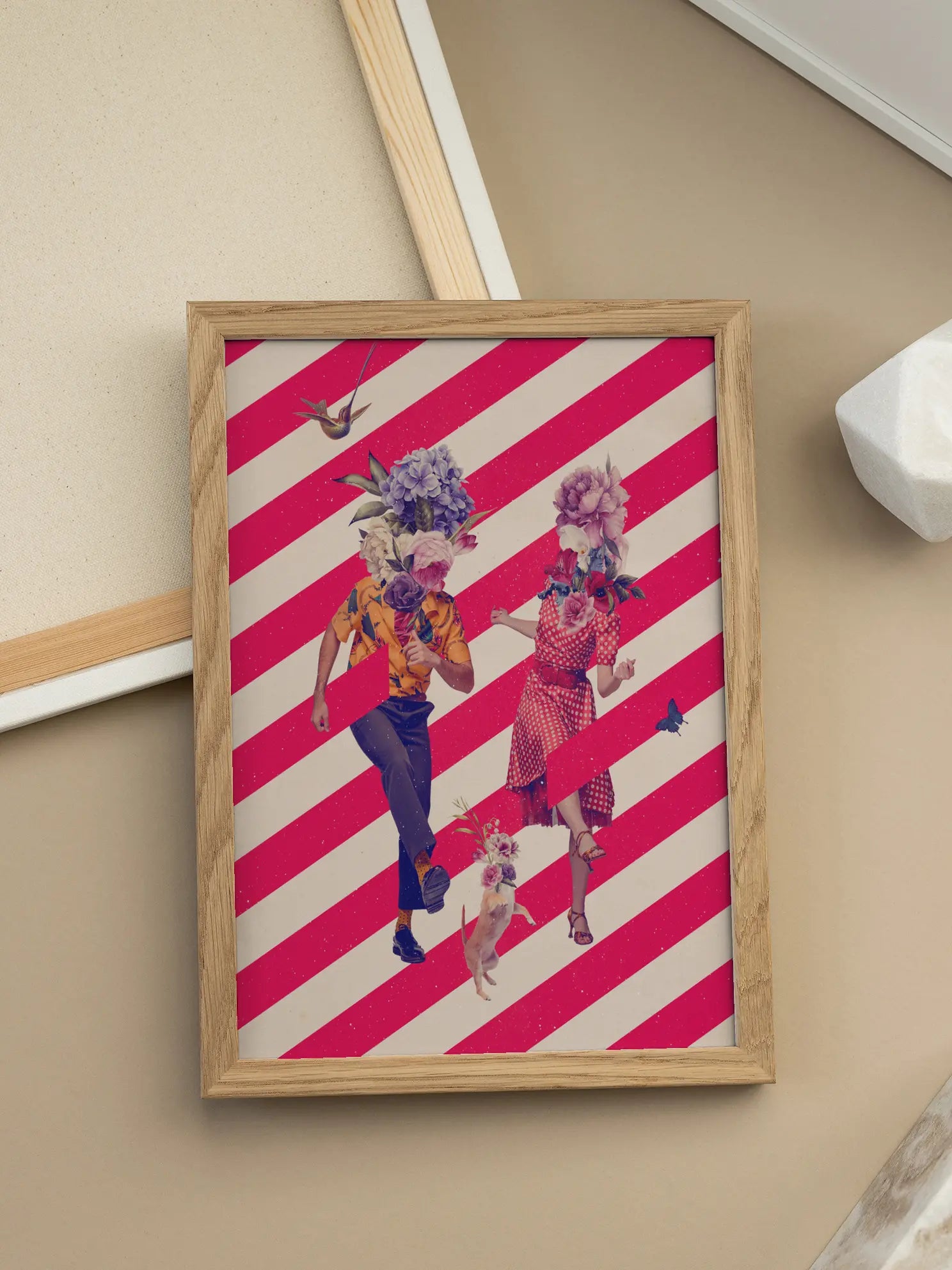 Flower Heads Poster
