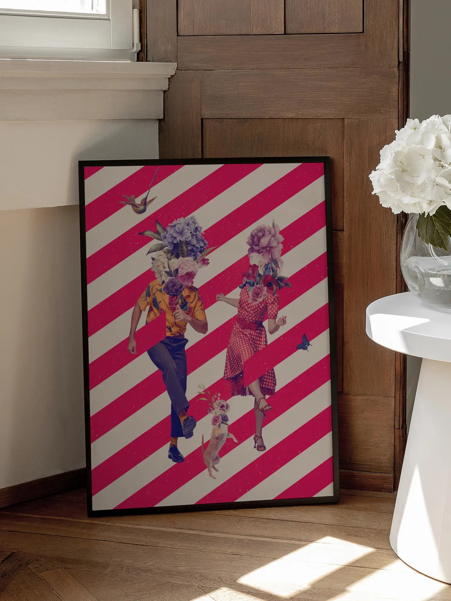 Flower Heads Poster