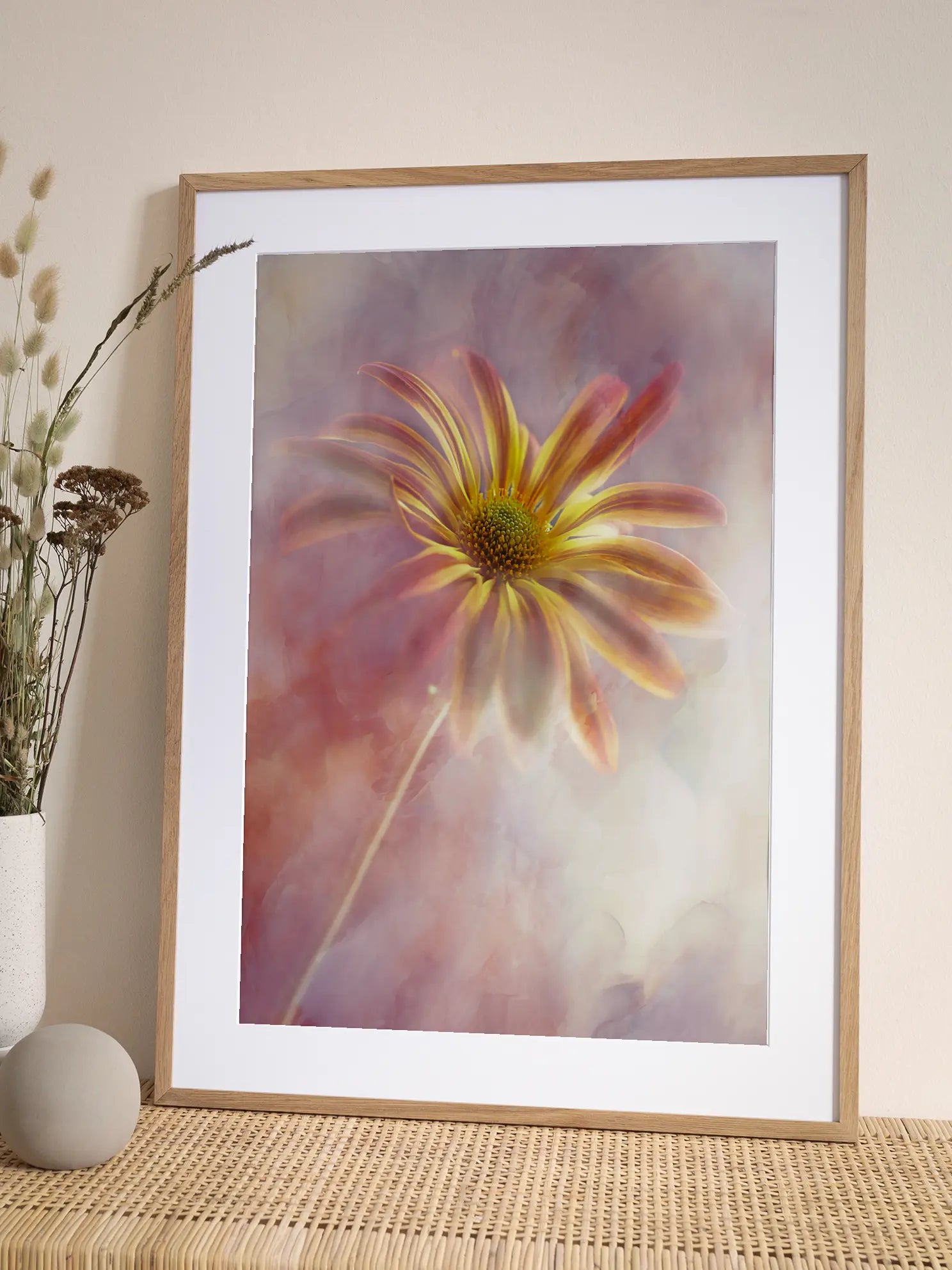Flower Painting Poster