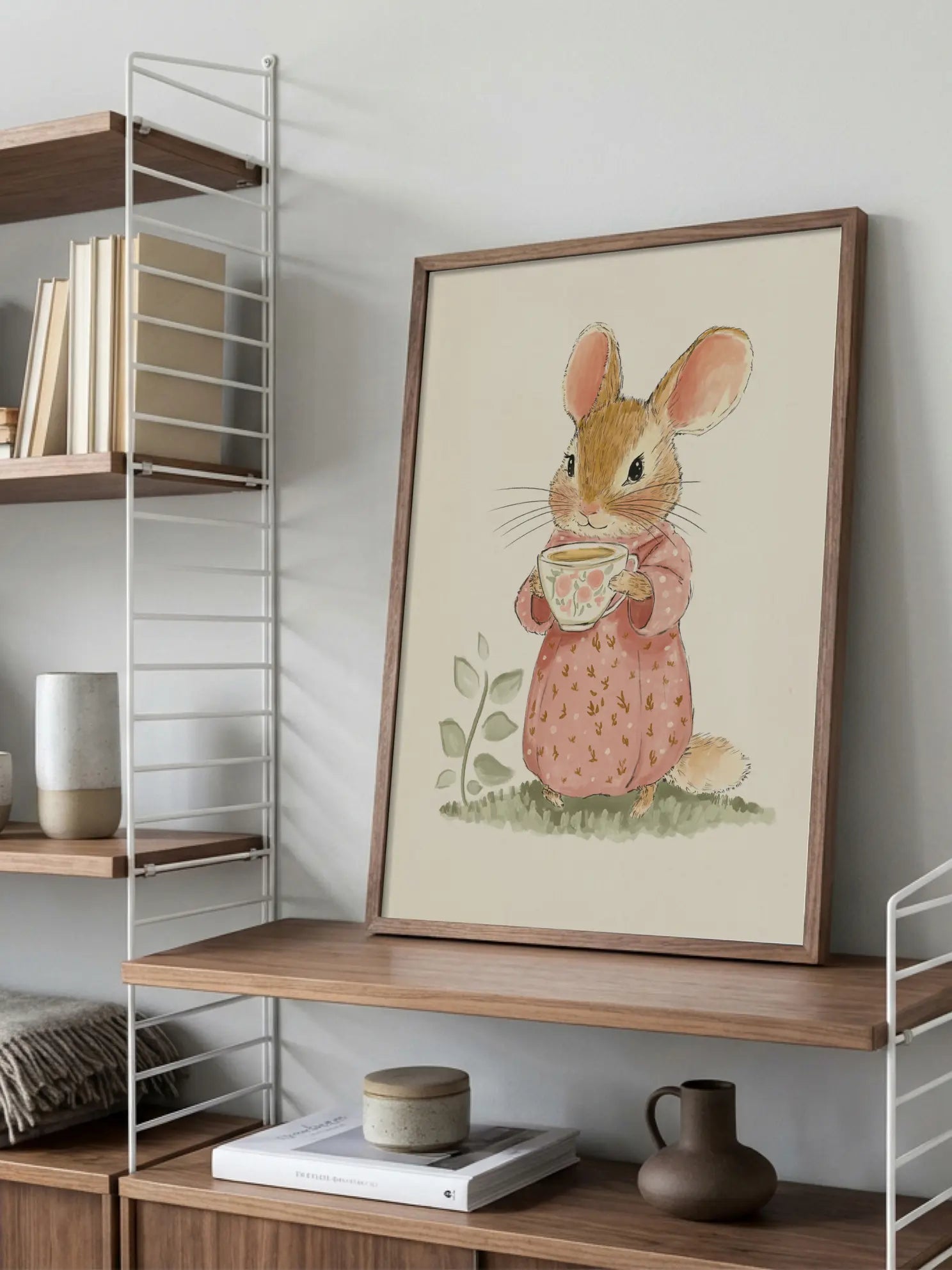 Flower Teacup Fairy Poster