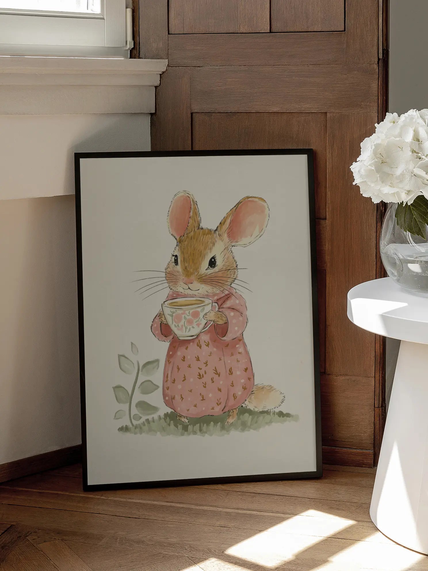 Flower Teacup Fairy Poster