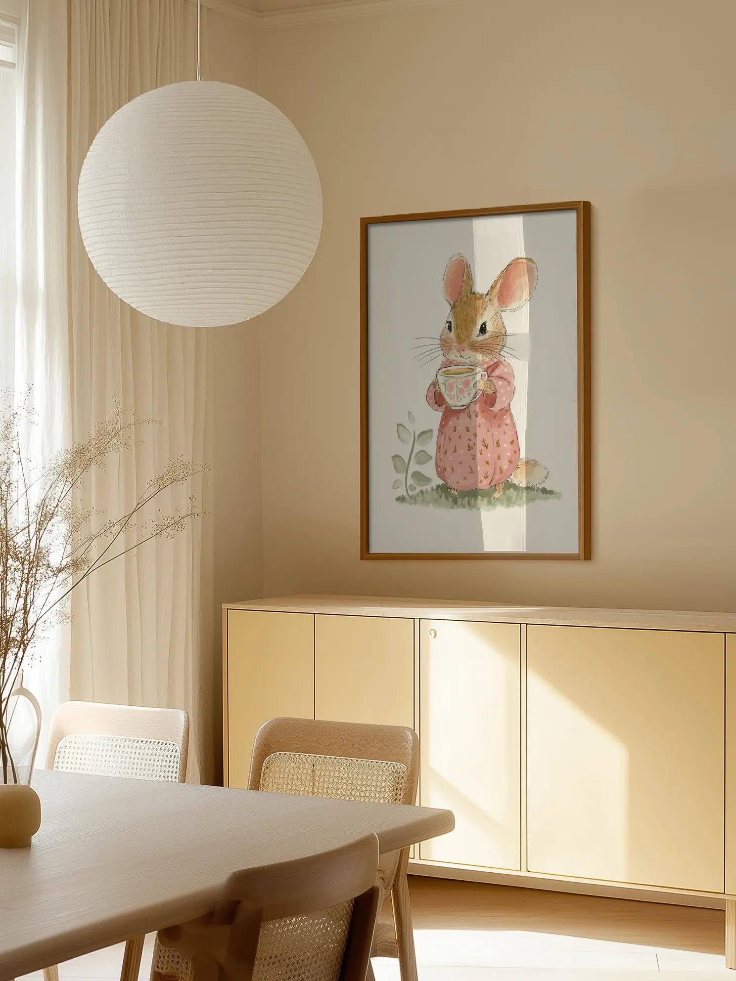 Flower Teacup Fairy Poster