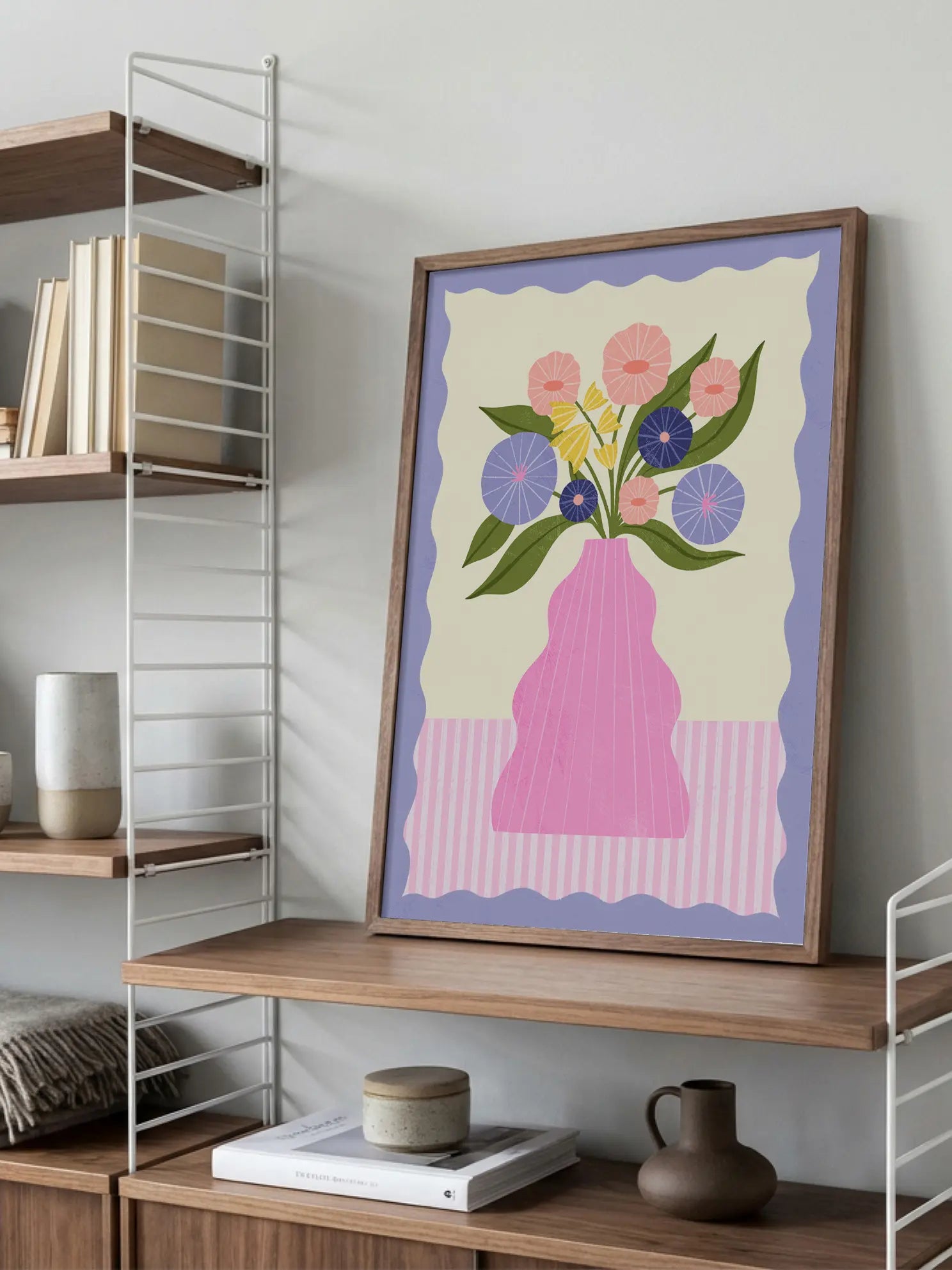 Flower Vase Poster