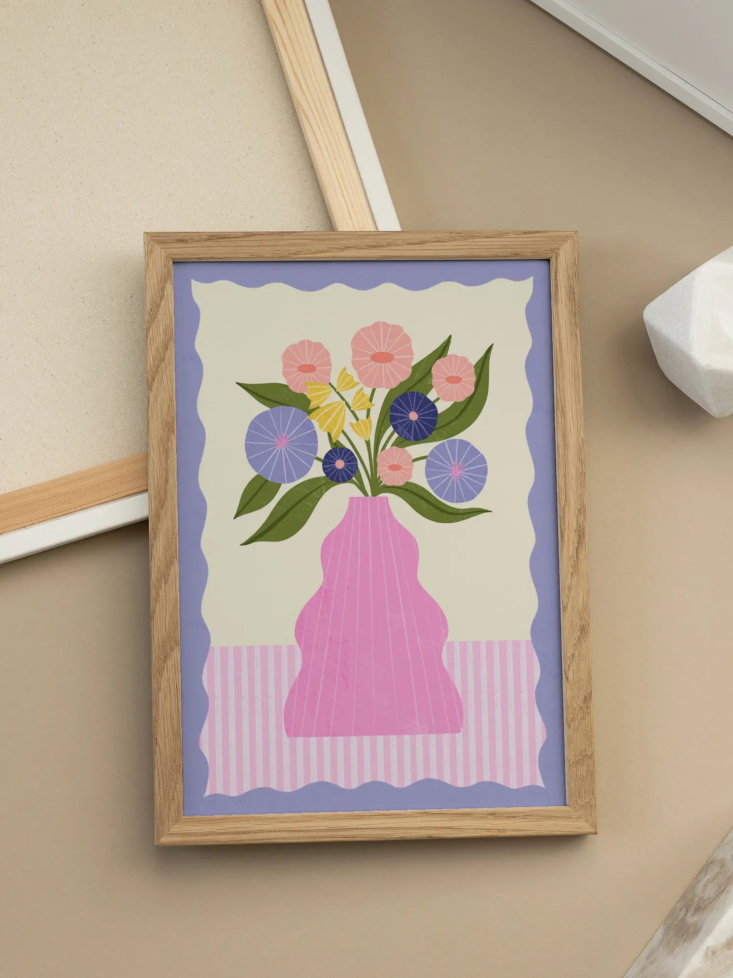 Flower Vase Poster