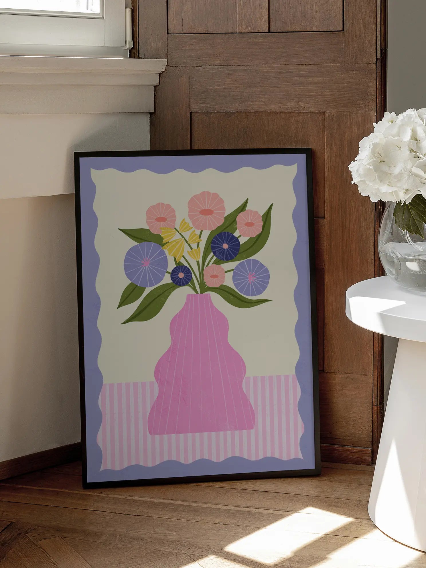 Flower Vase Poster