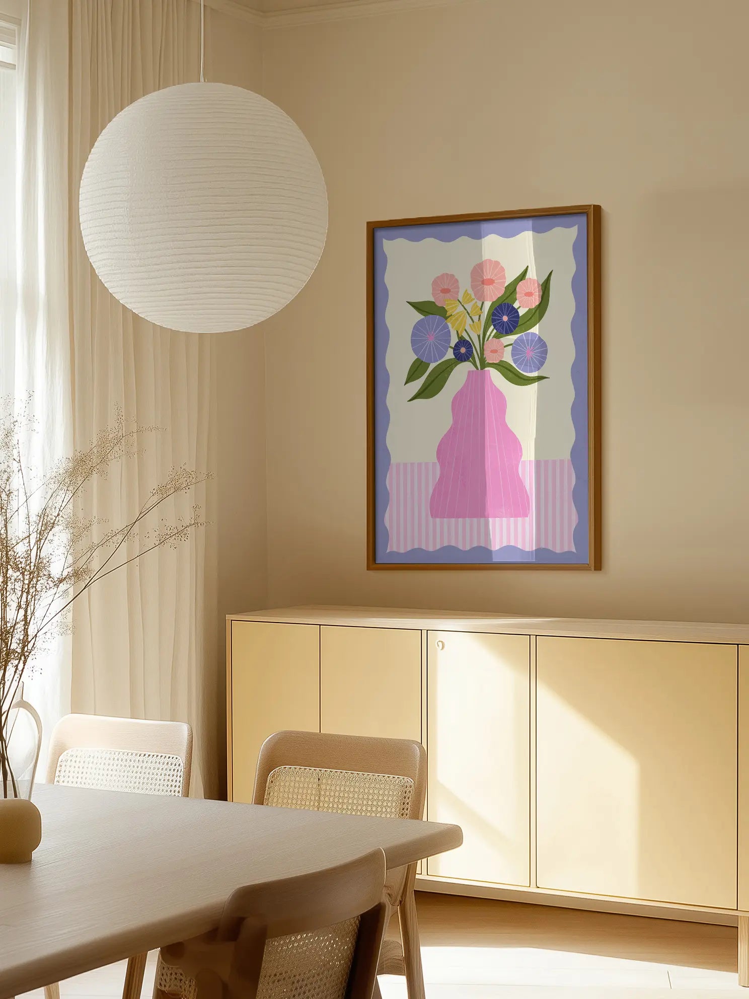 Flower Vase Poster