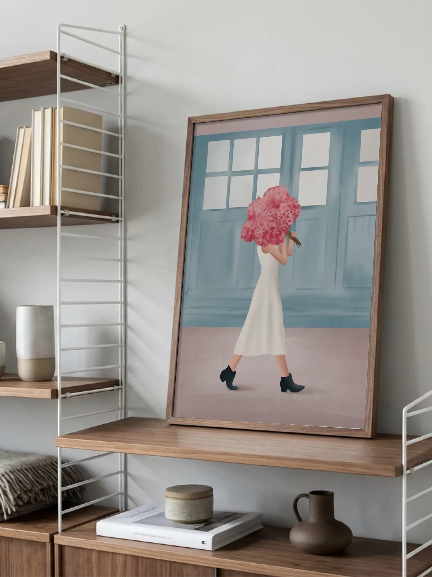 Flower Walk Poster