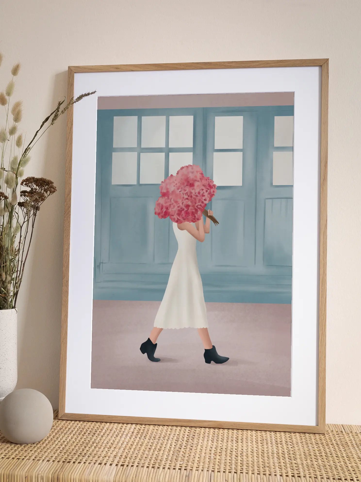 Flower Walk Poster