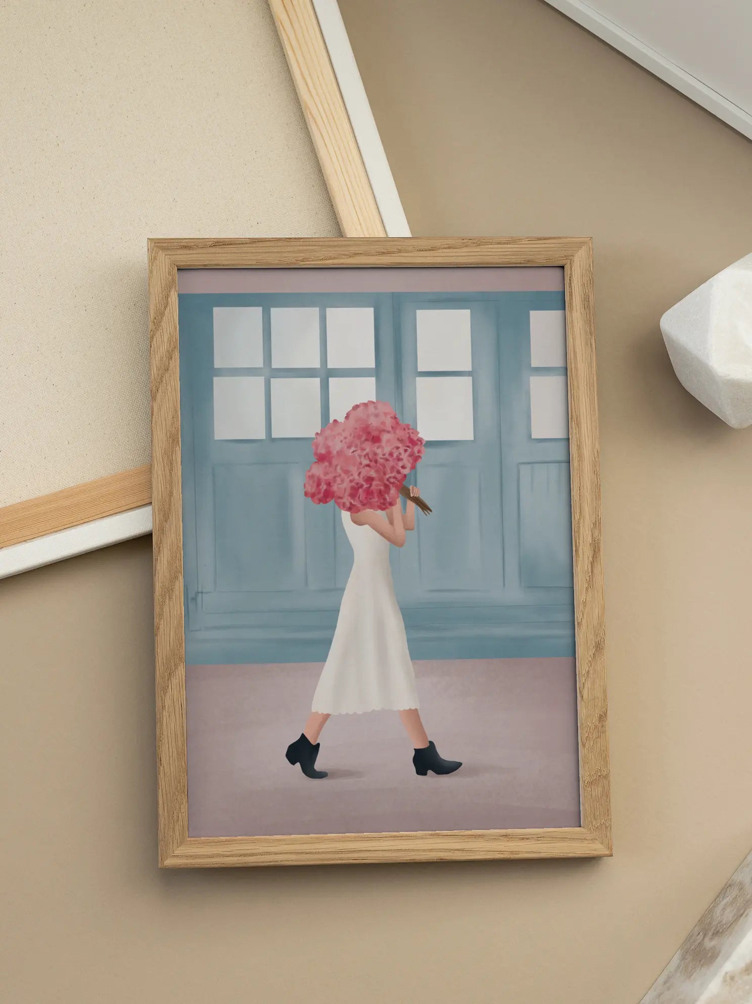 Flower Walk Poster