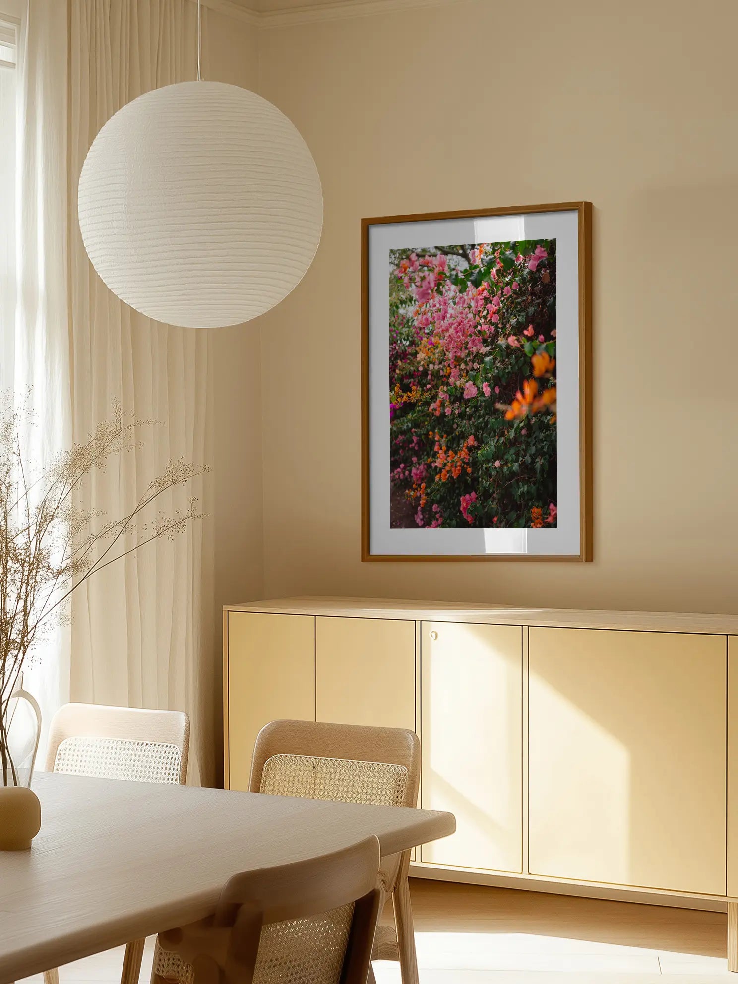 Flower Wall Poster