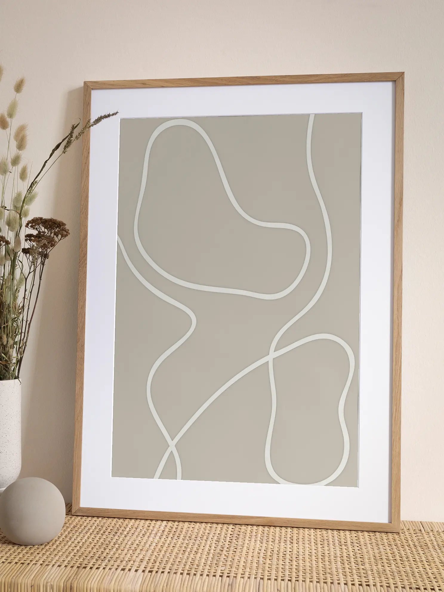 Flowing Simplicity Poster