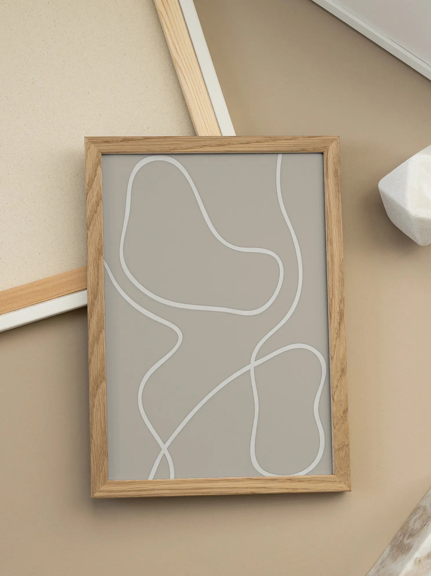 Flowing Simplicity Poster