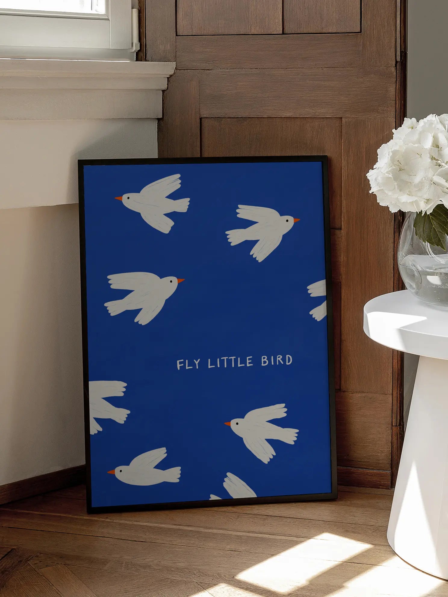 Fly Little Bird Poster
