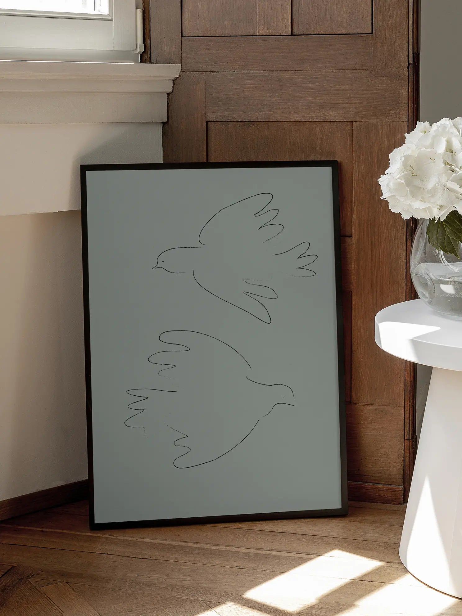 Flying Birds Poster