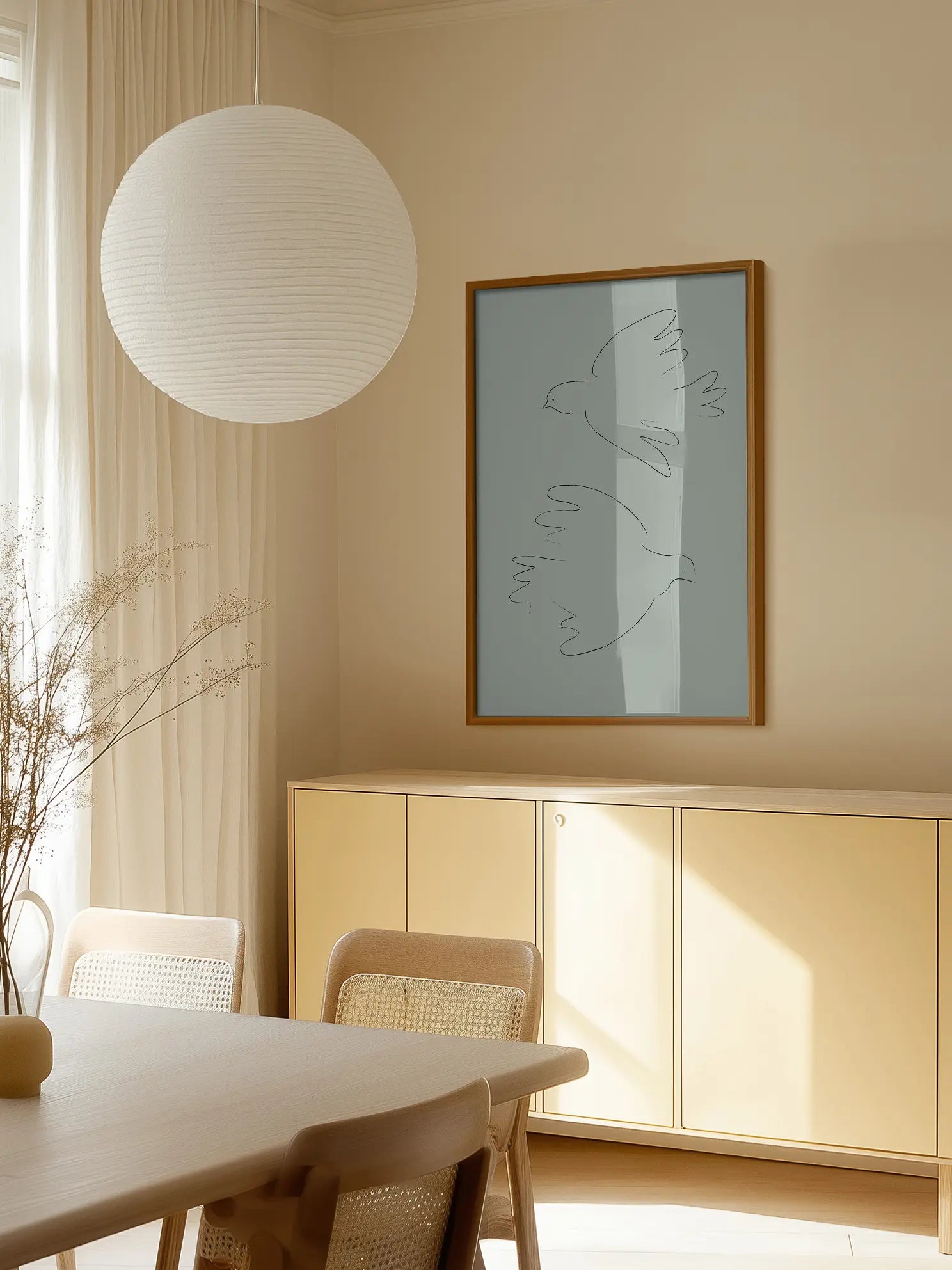 Flying Birds Poster