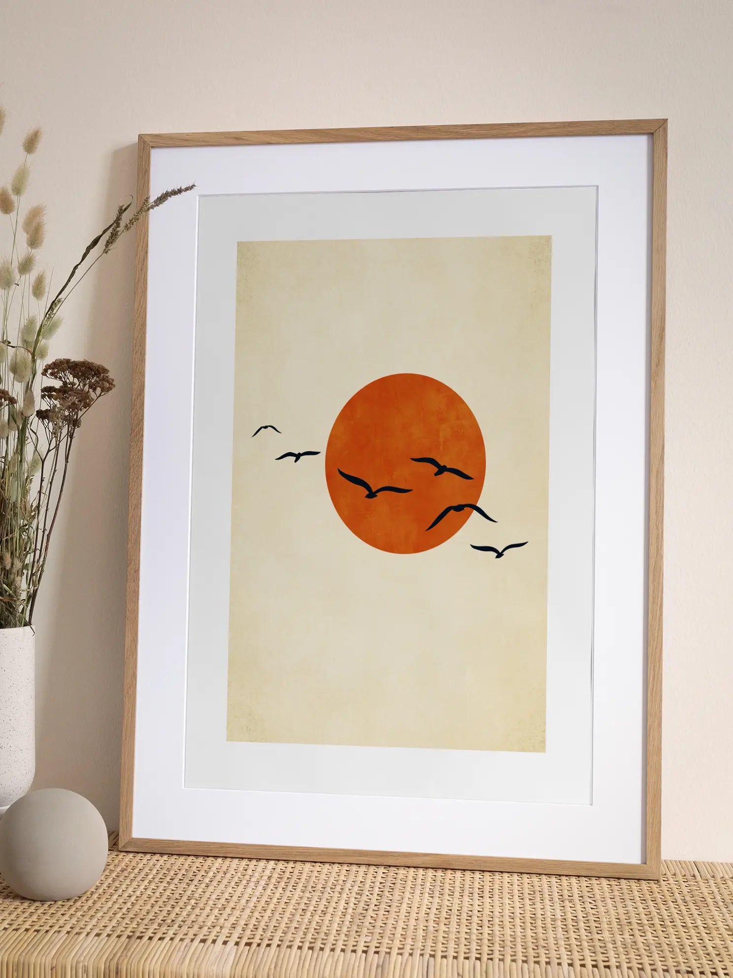 Flying Into The Sunset Poster