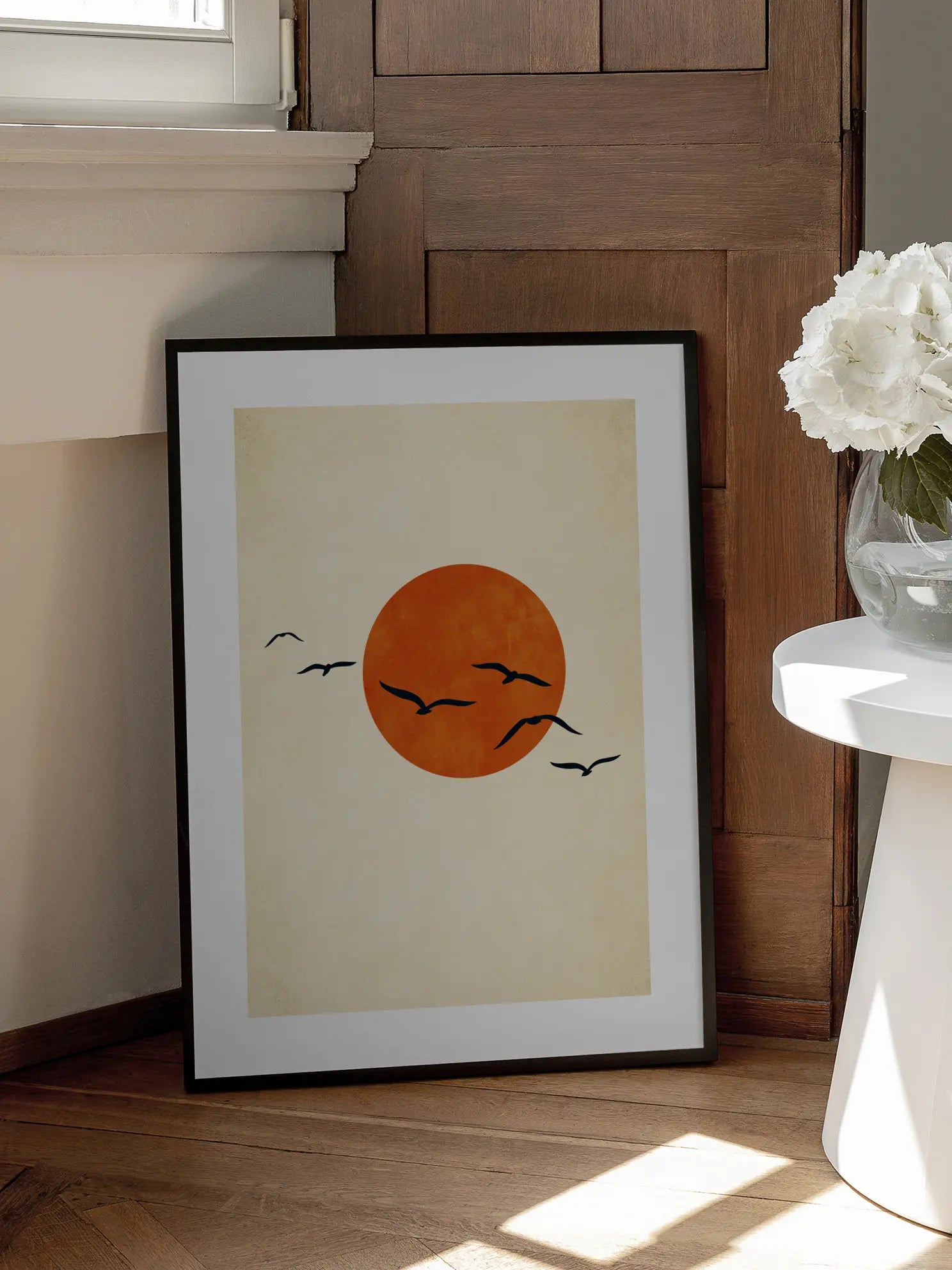 Flying Into The Sunset Poster