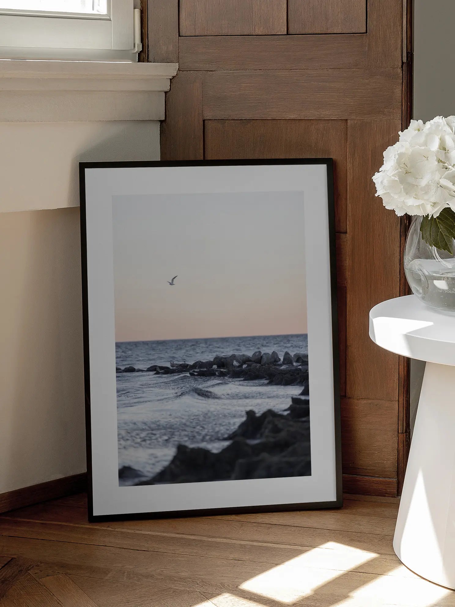 Flying Seagull Poster