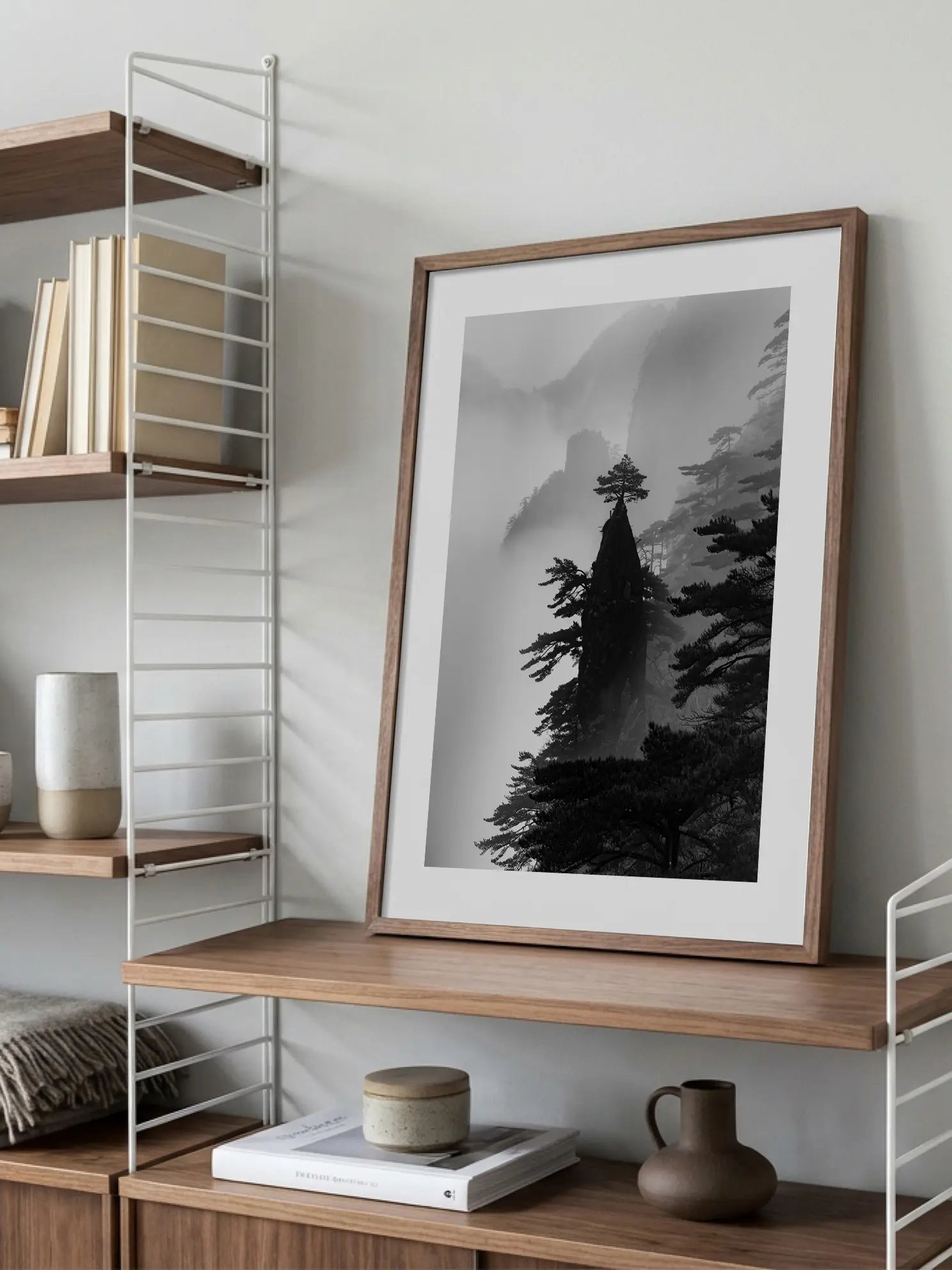 Foggy Forest Poster