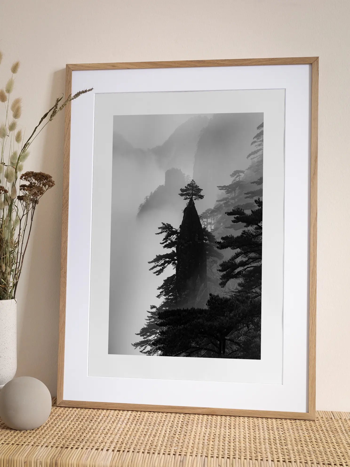 Foggy Forest Poster
