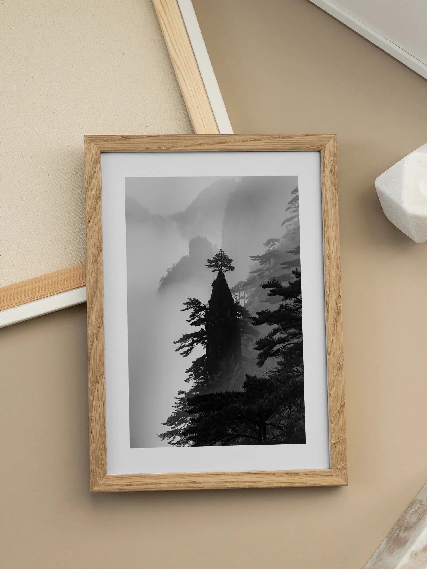 Foggy Forest Poster