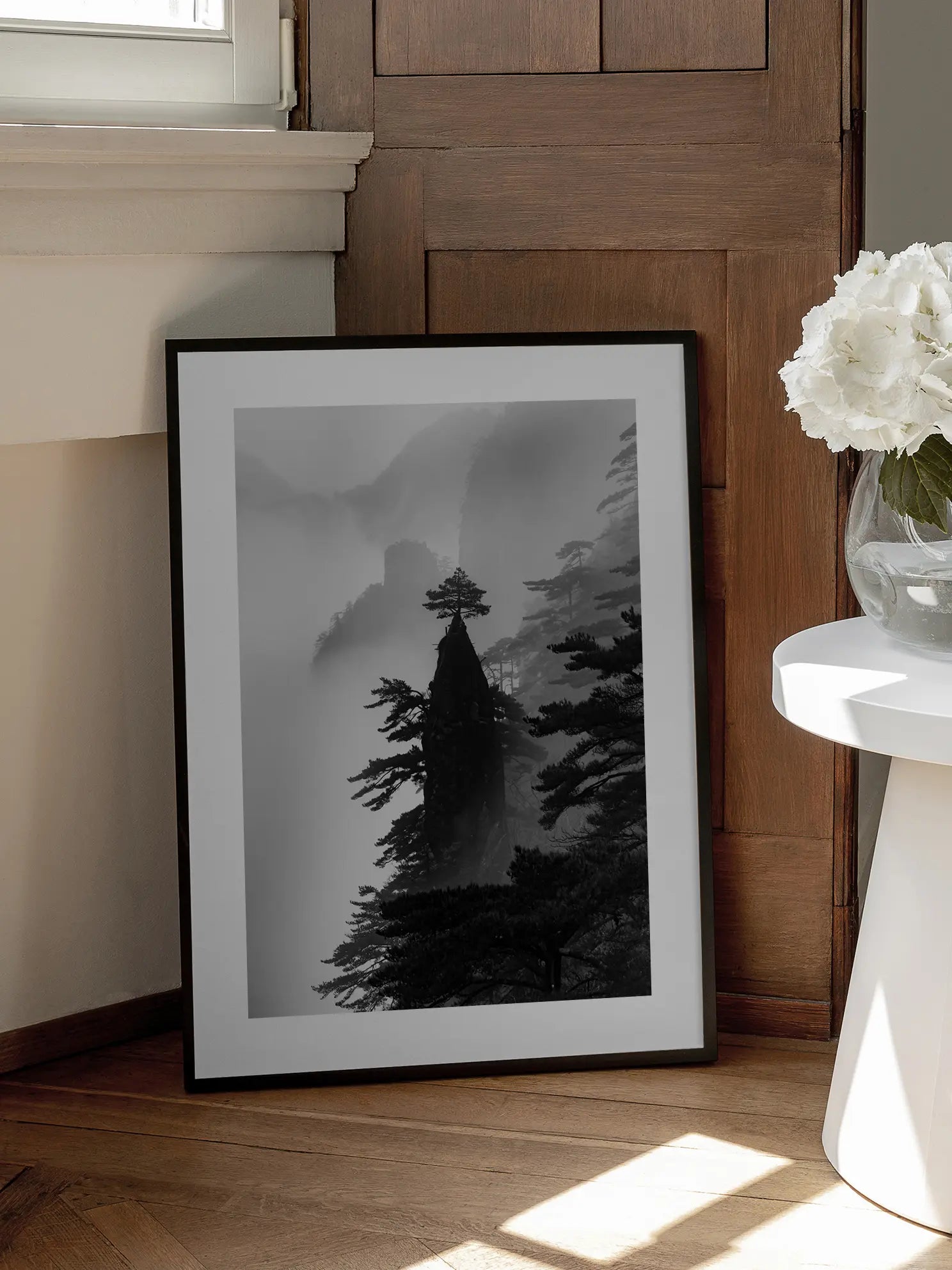 Foggy Forest Poster