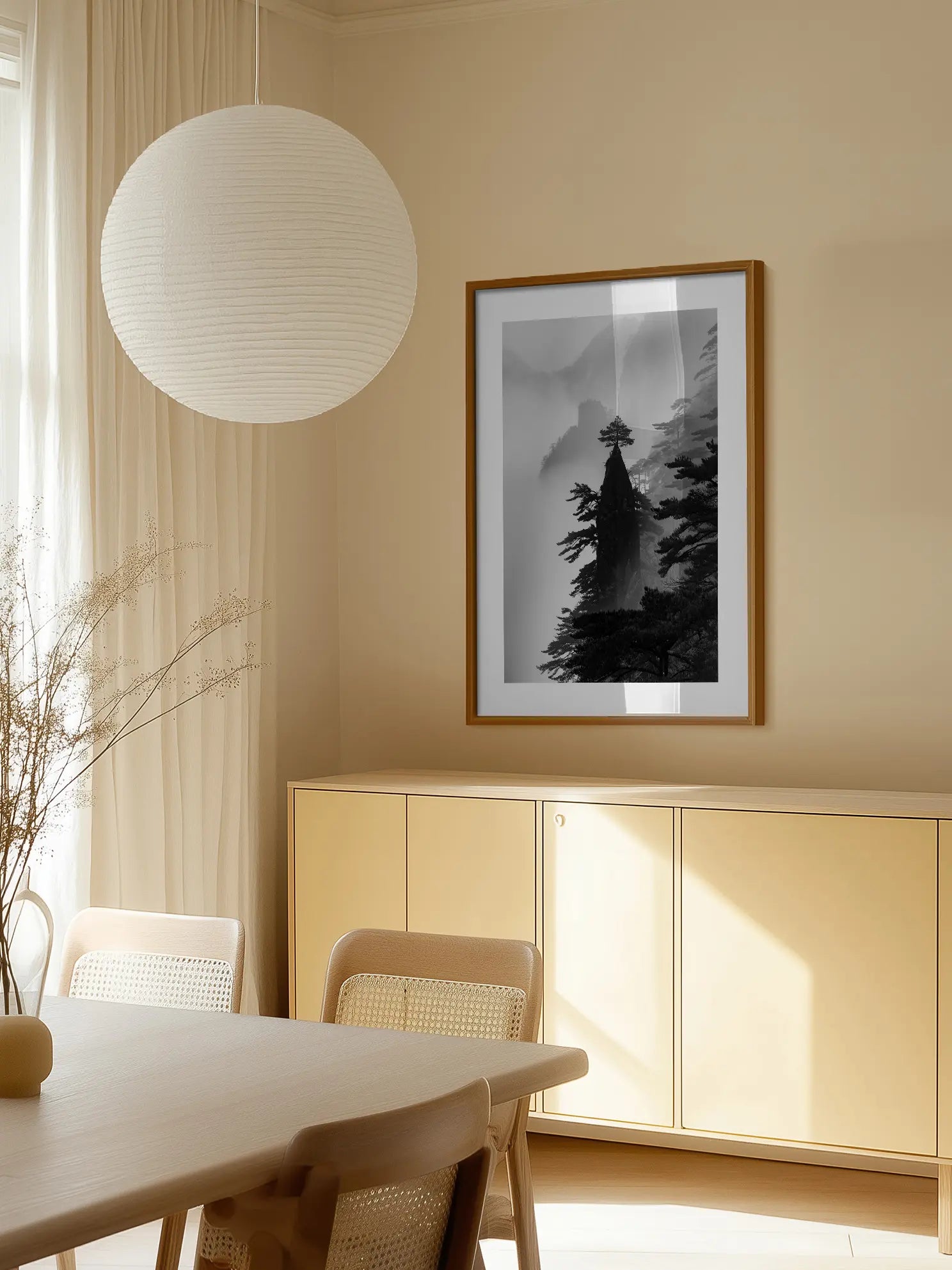 Foggy Forest Poster
