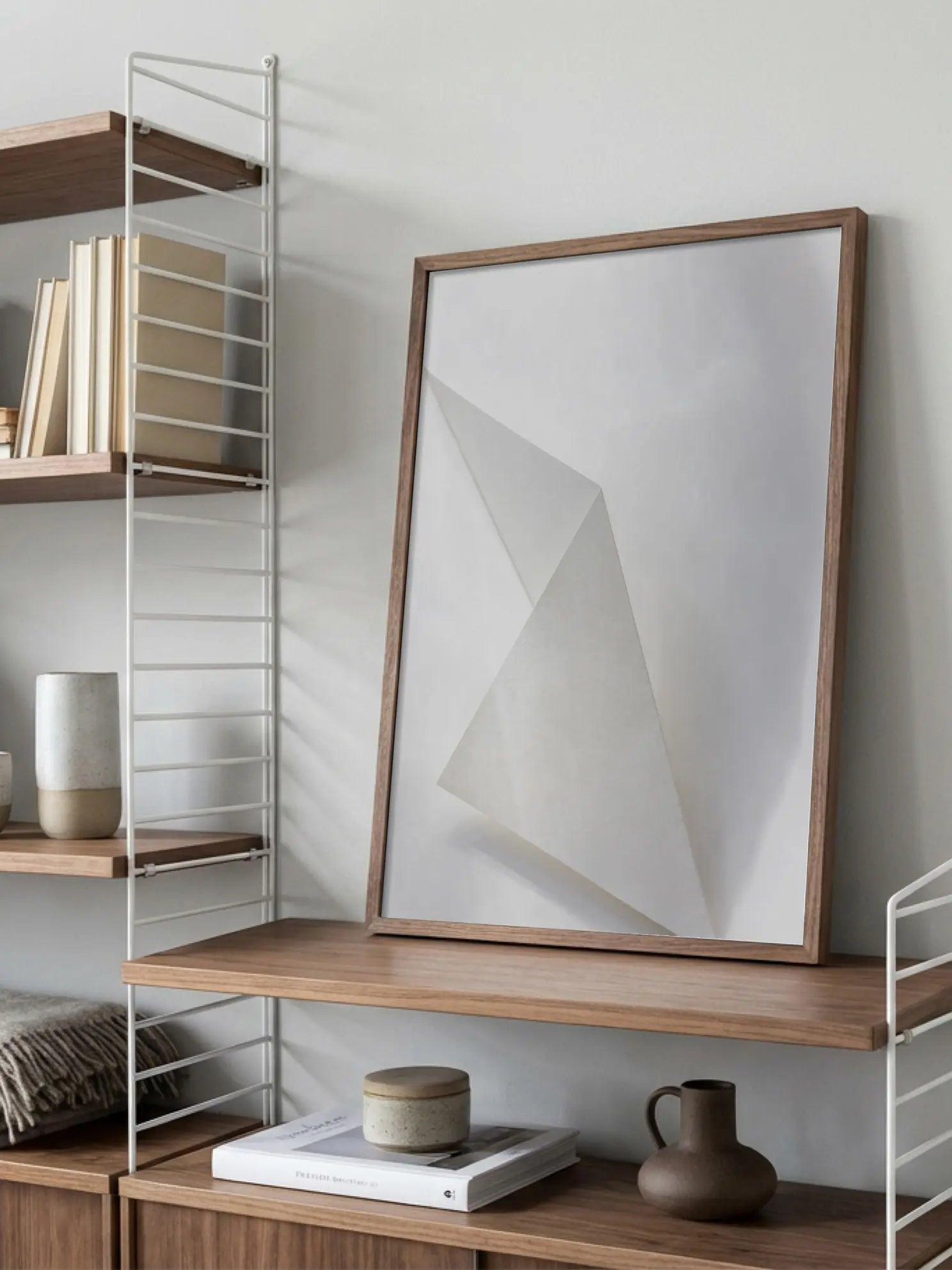 Folded Paper No1 Poster
