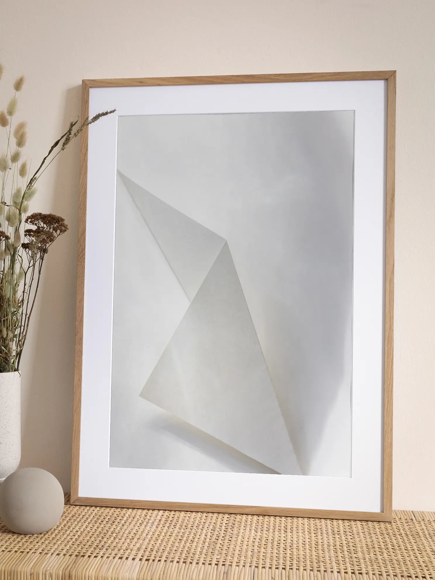 Folded Paper No1 Poster