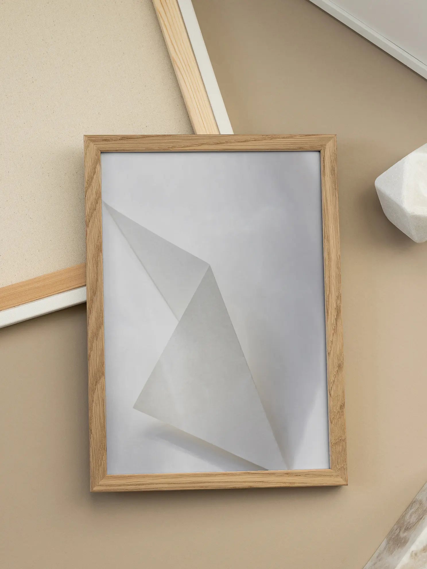 Folded Paper No1 Poster