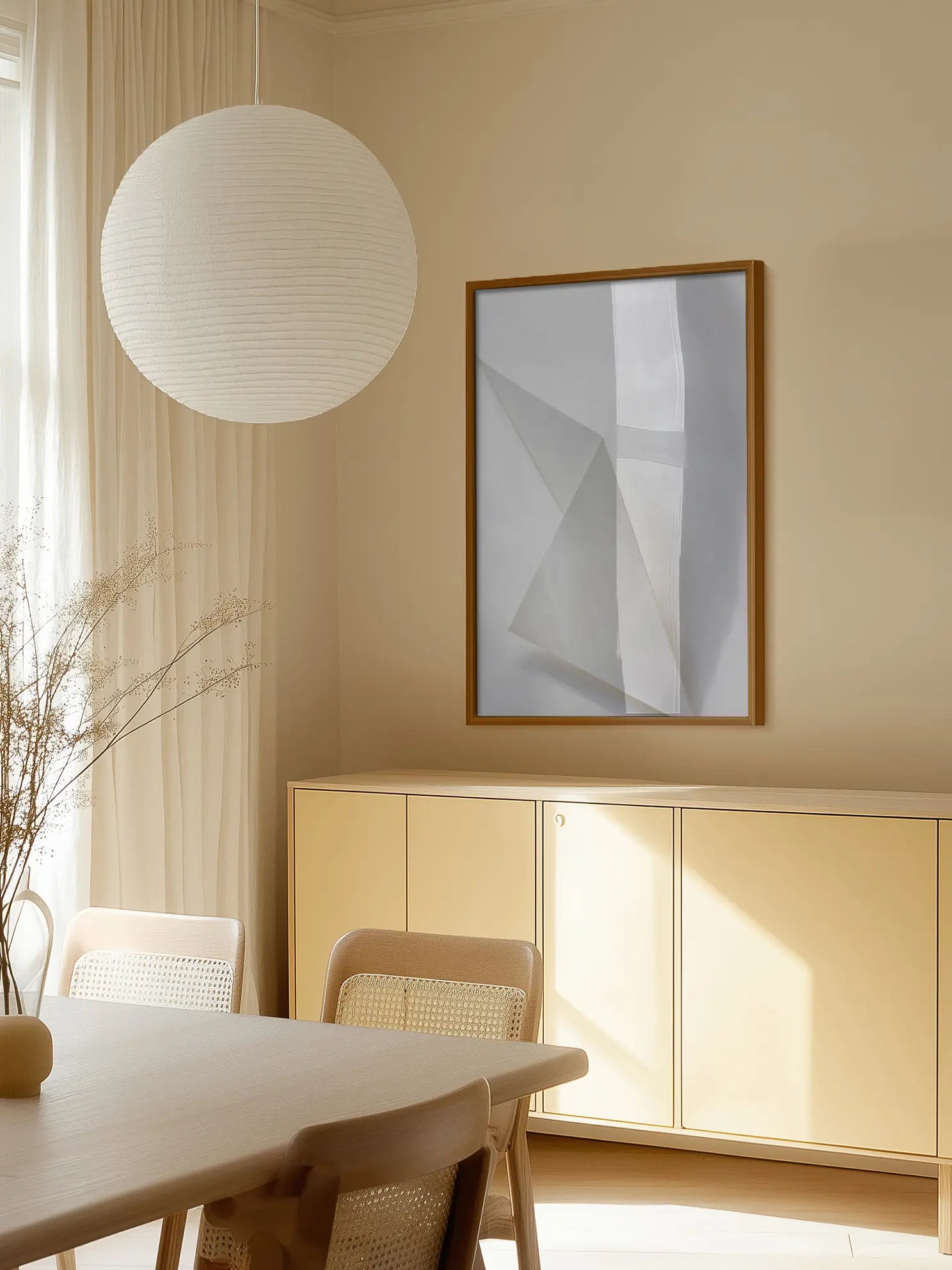 Folded Paper No1 Poster