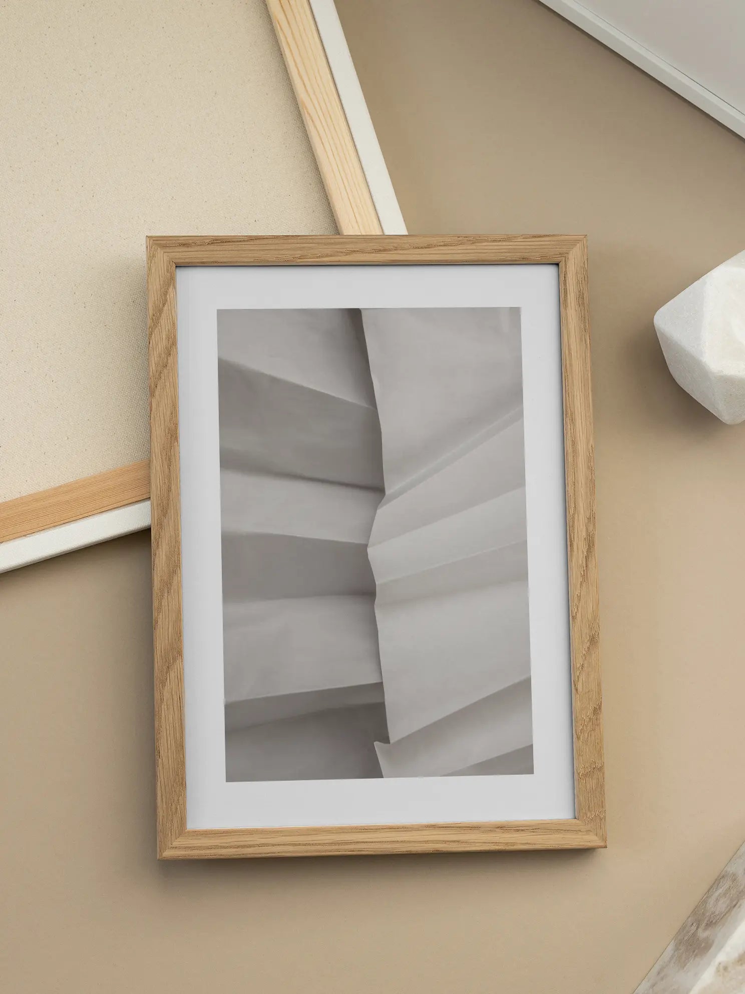 Folded Paper Poster