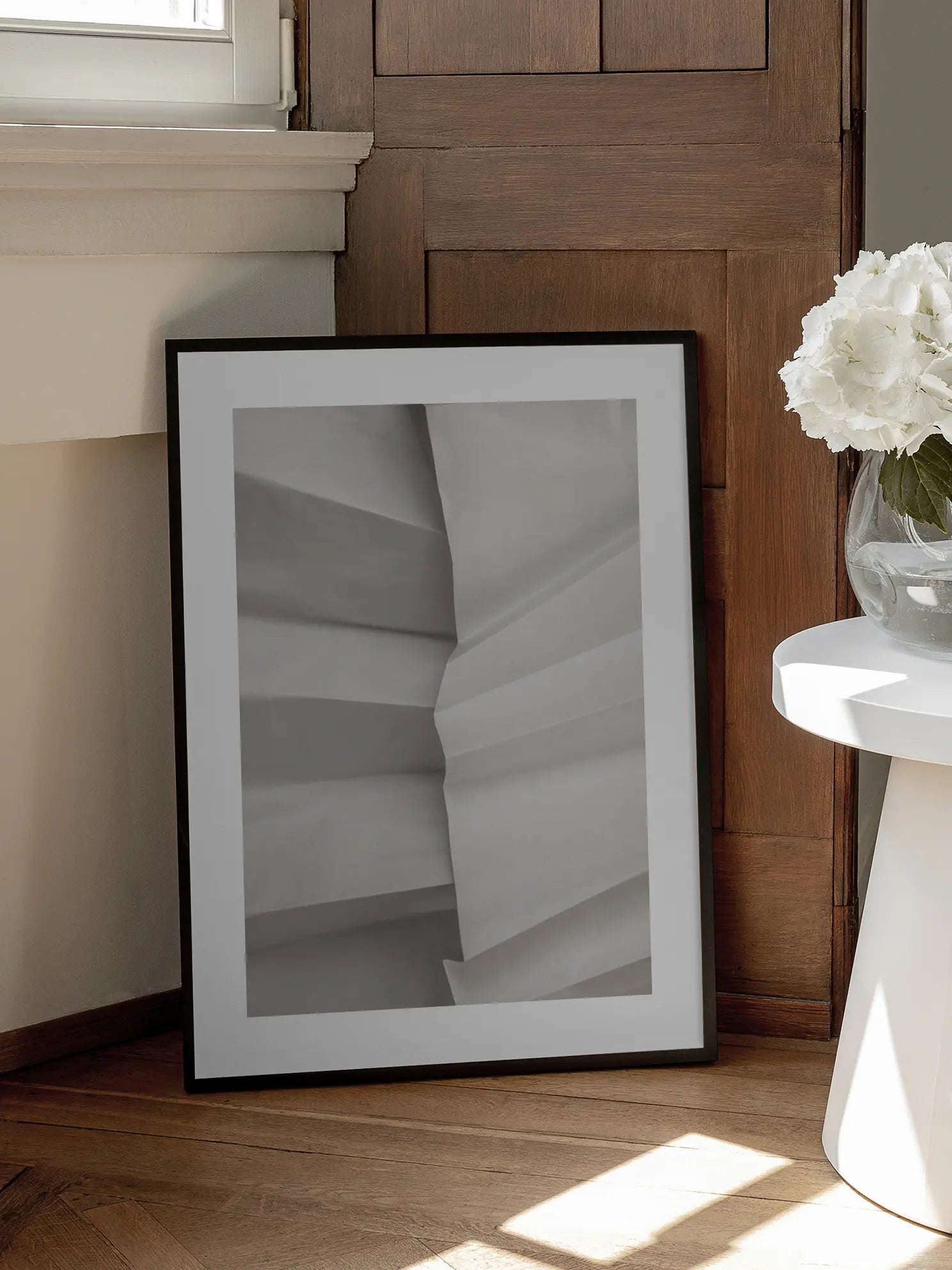 Folded Paper Poster