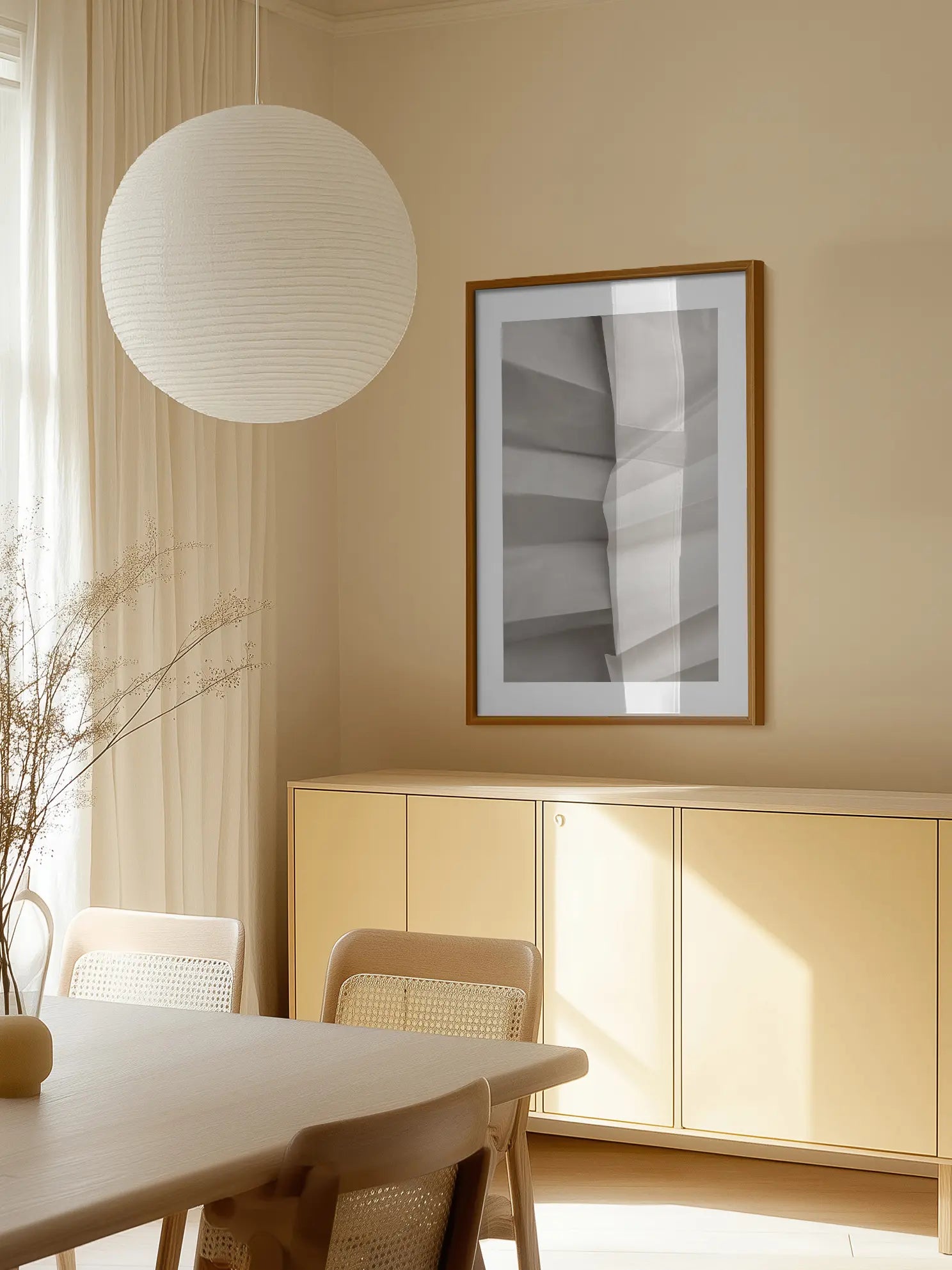 Folded Paper Poster