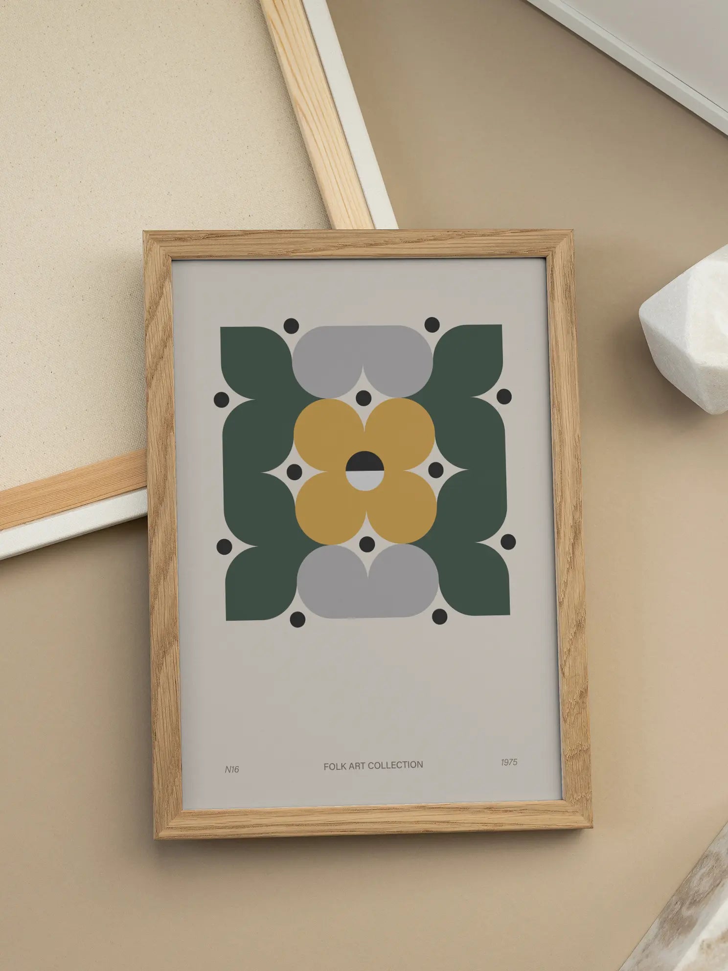 Folk Art Collection No1 Poster