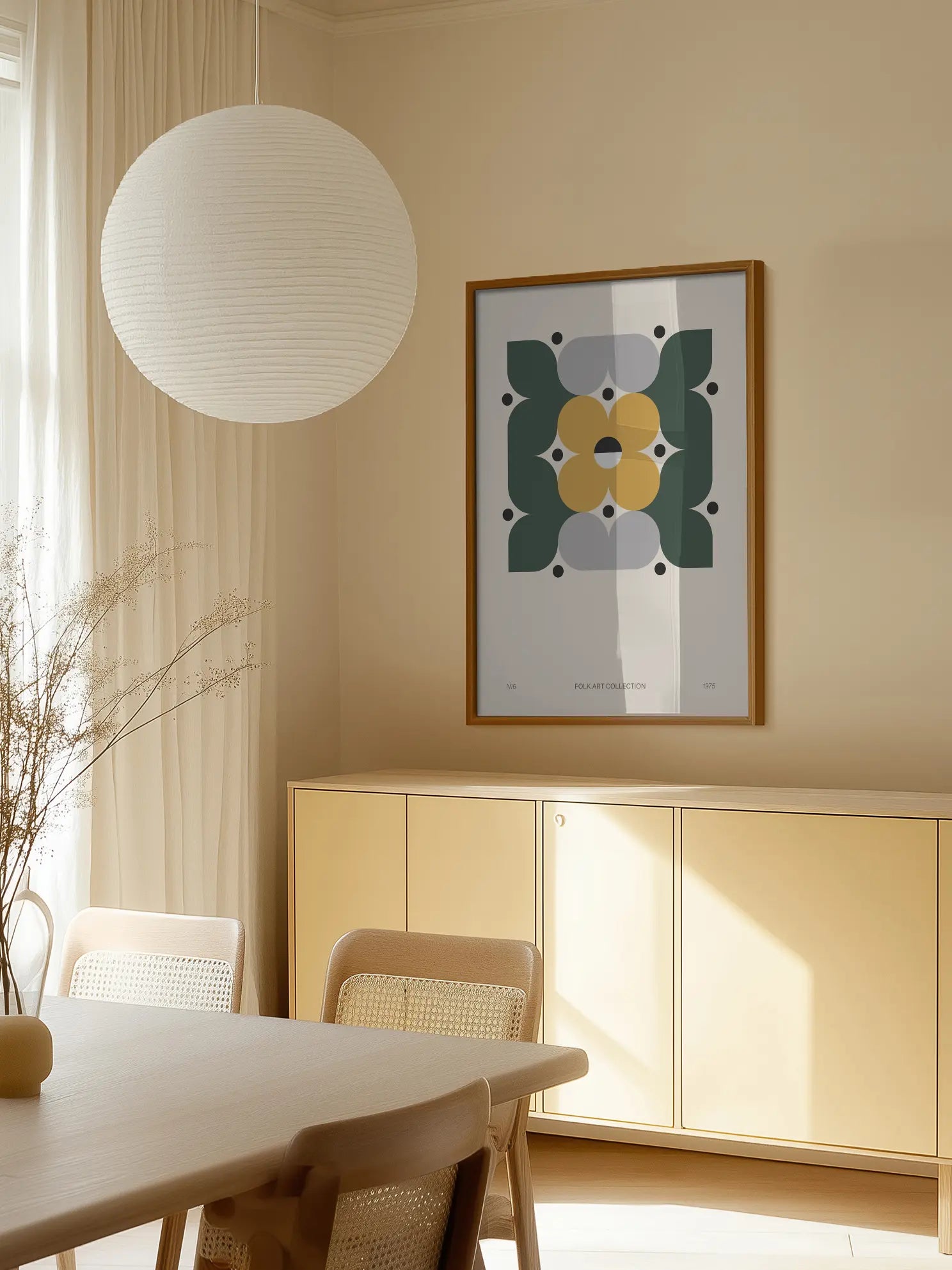 Folk Art Collection No1 Poster