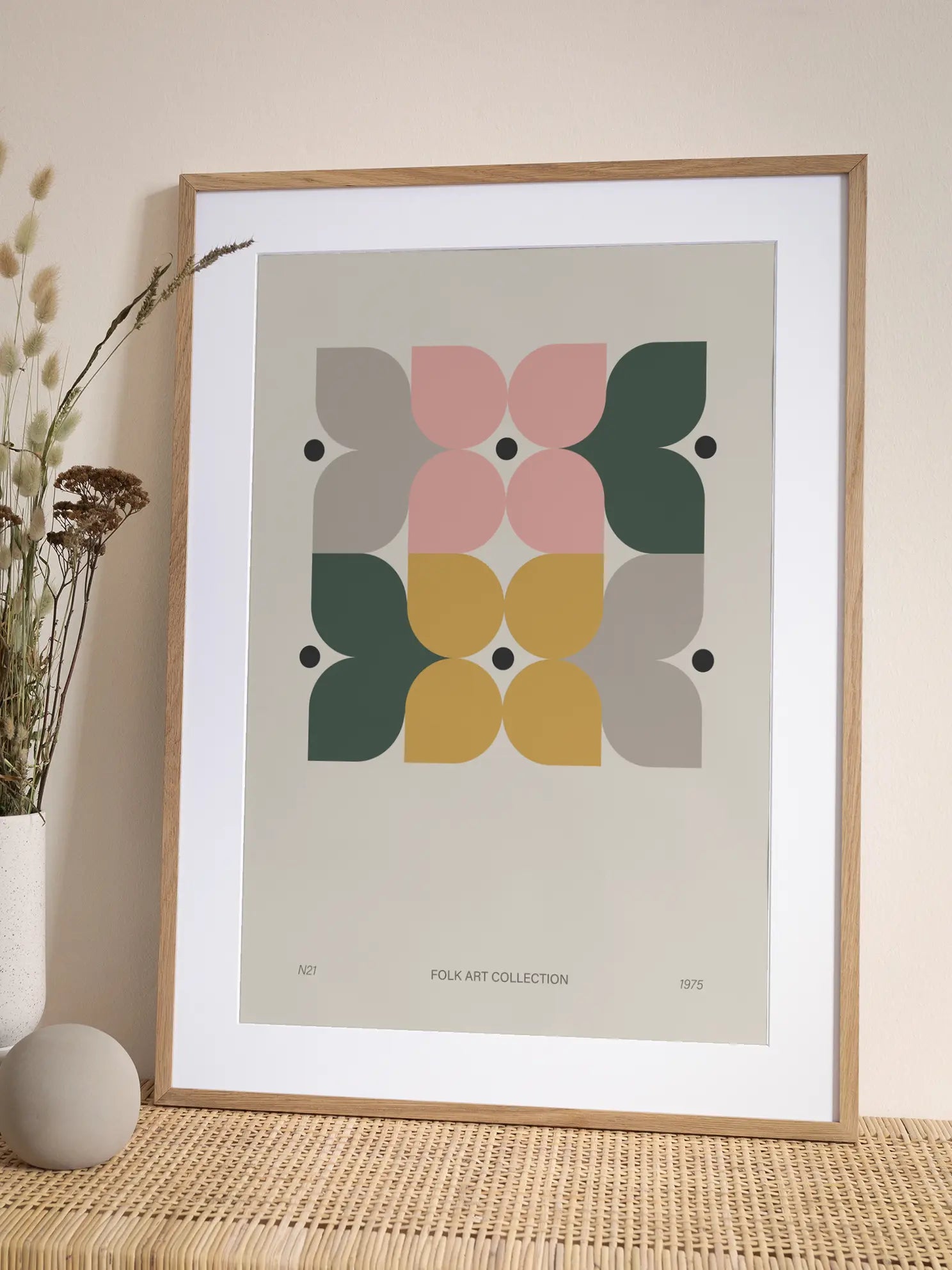 Folk Art Collection No2 Poster