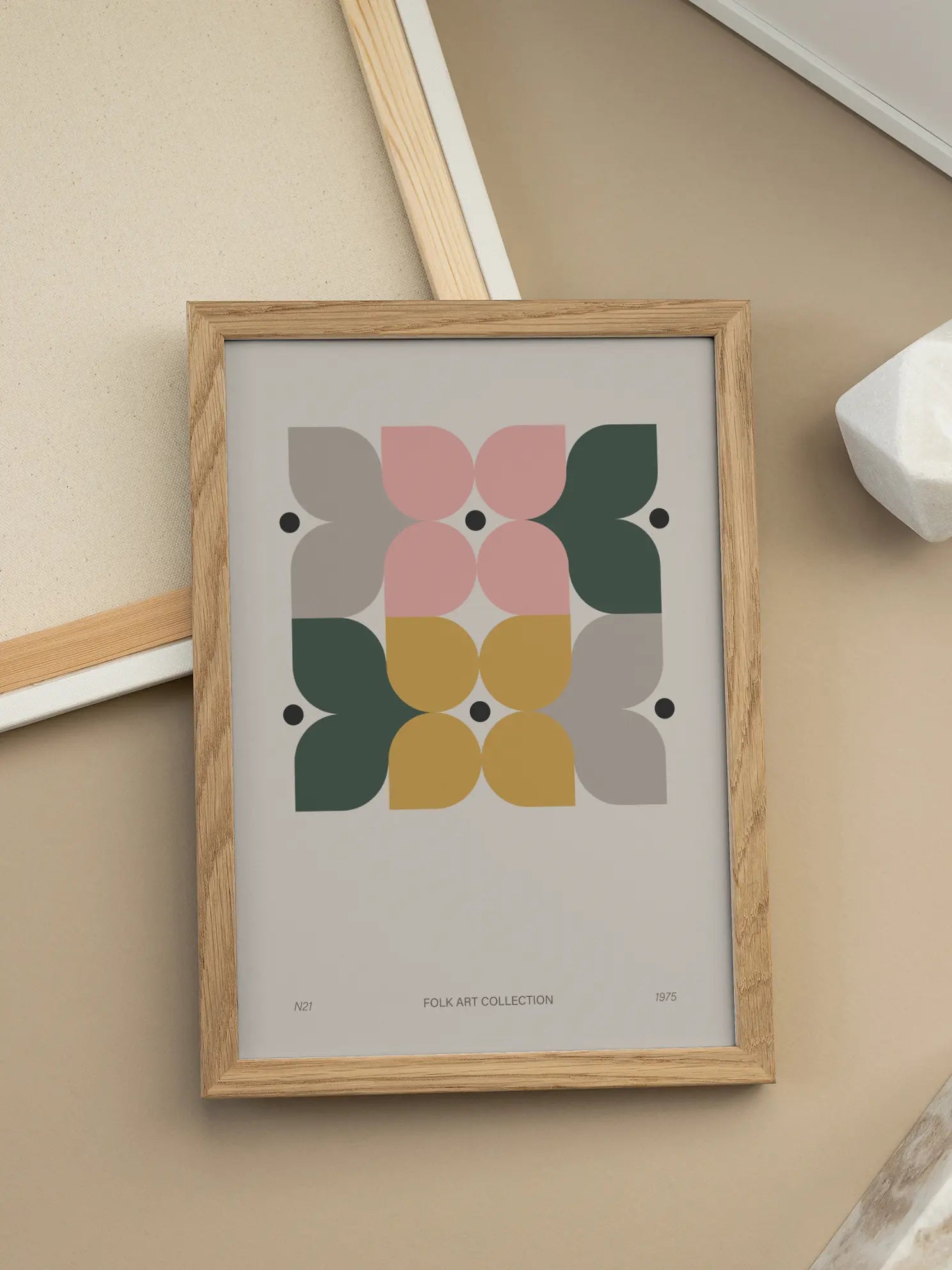 Folk Art Collection No2 Poster