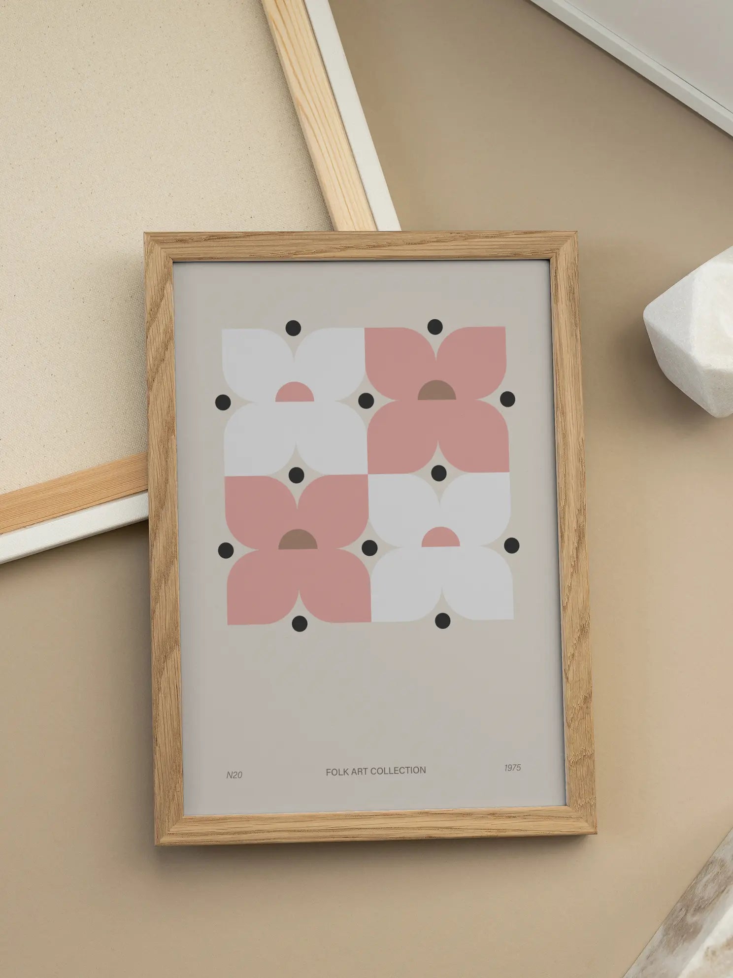 Folk Art Collection No3 Poster