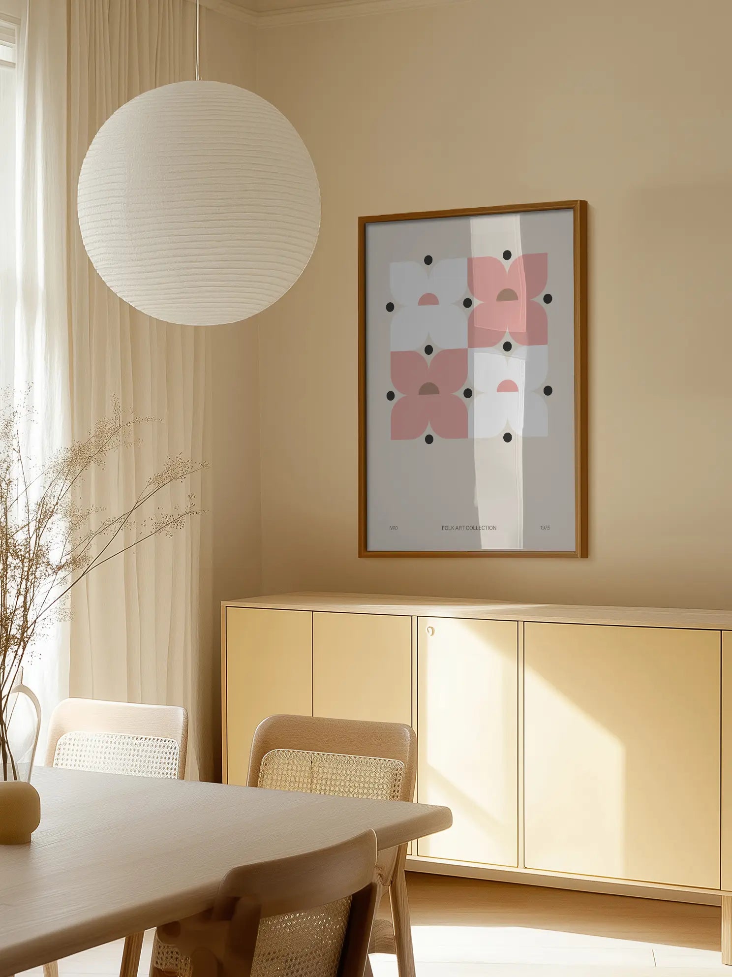 Folk Art Collection No3 Poster