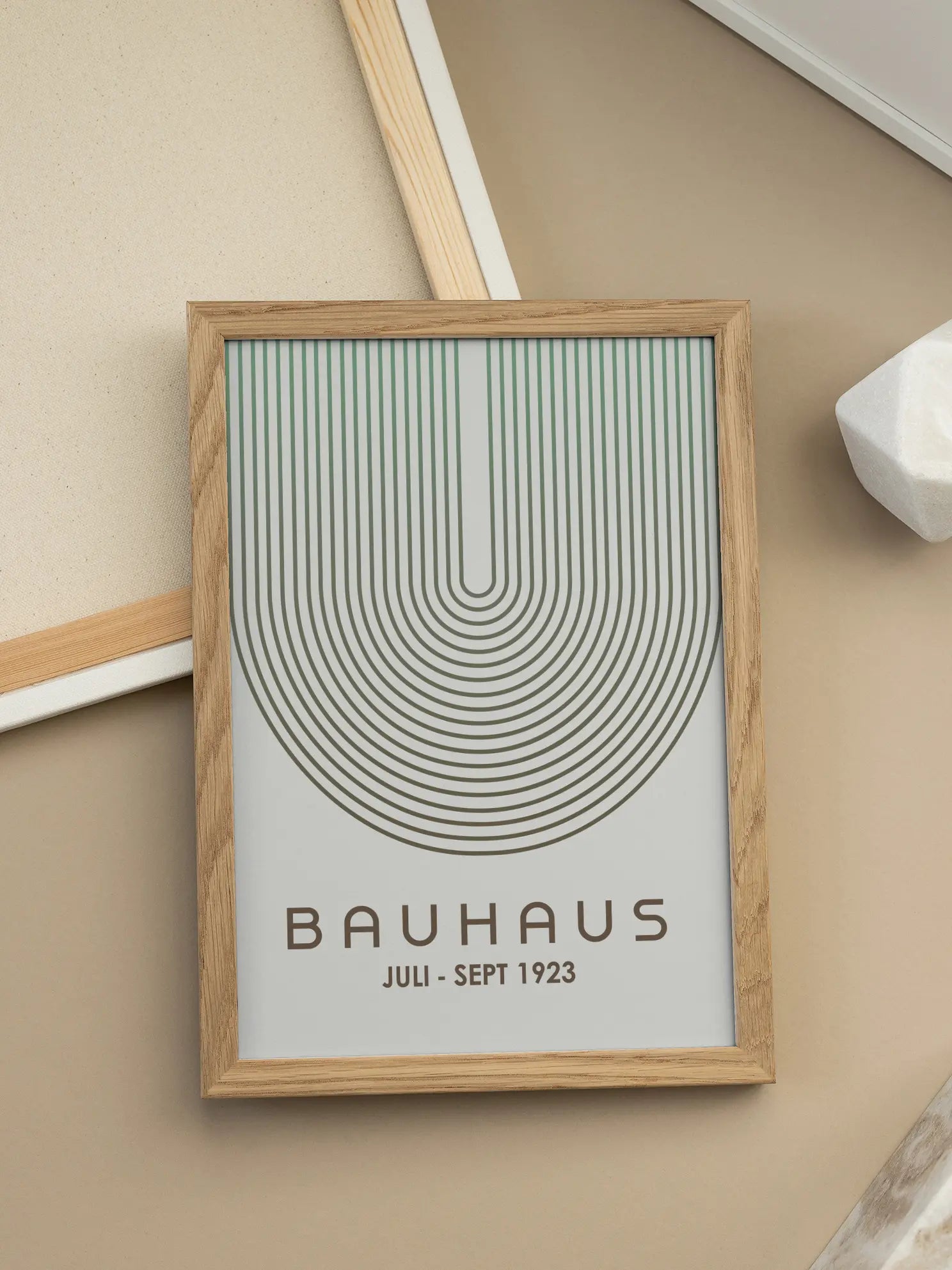 Forest Arcs — Bauhaus 1923 Poster