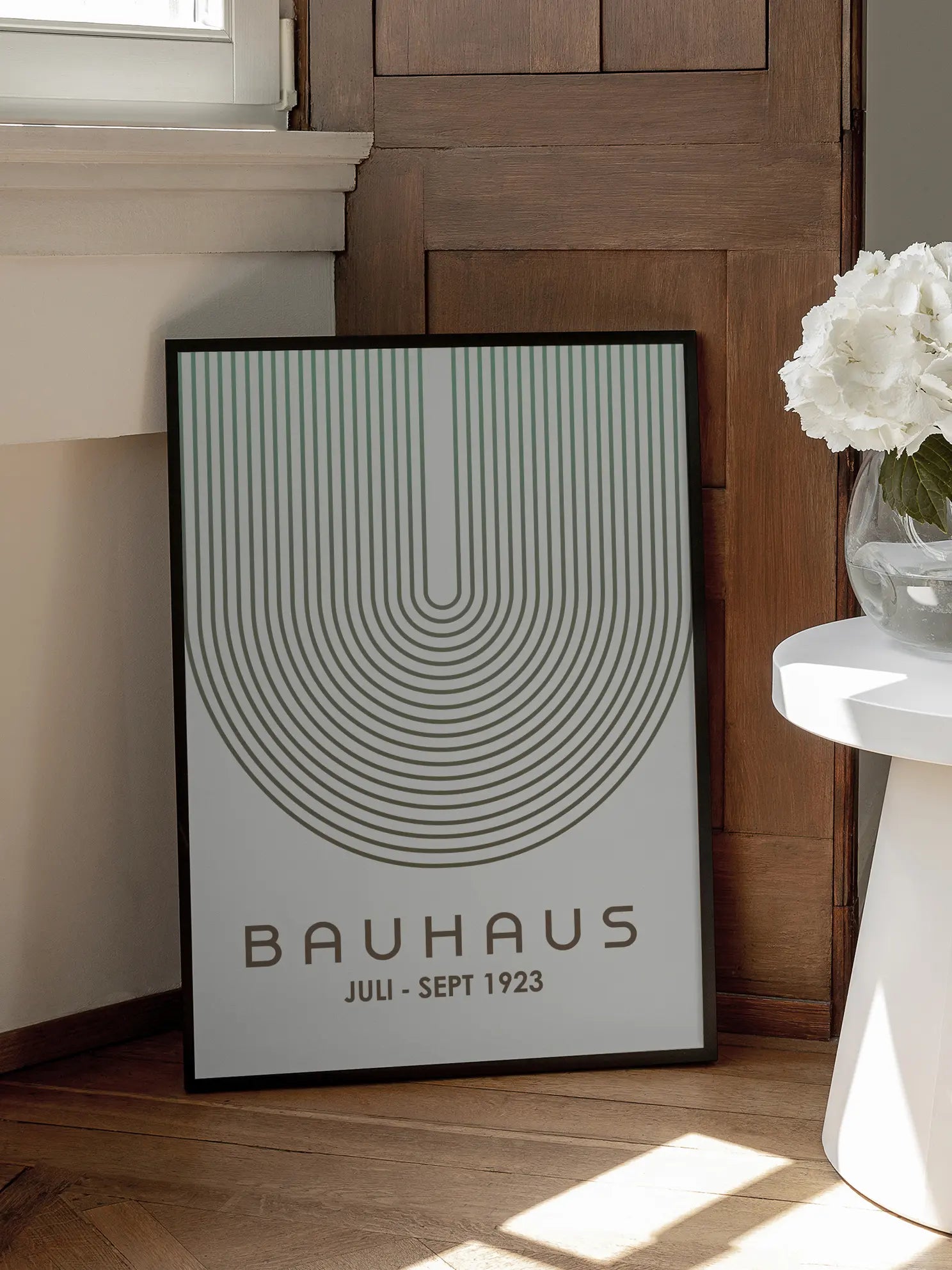 Forest Arcs — Bauhaus 1923 Poster