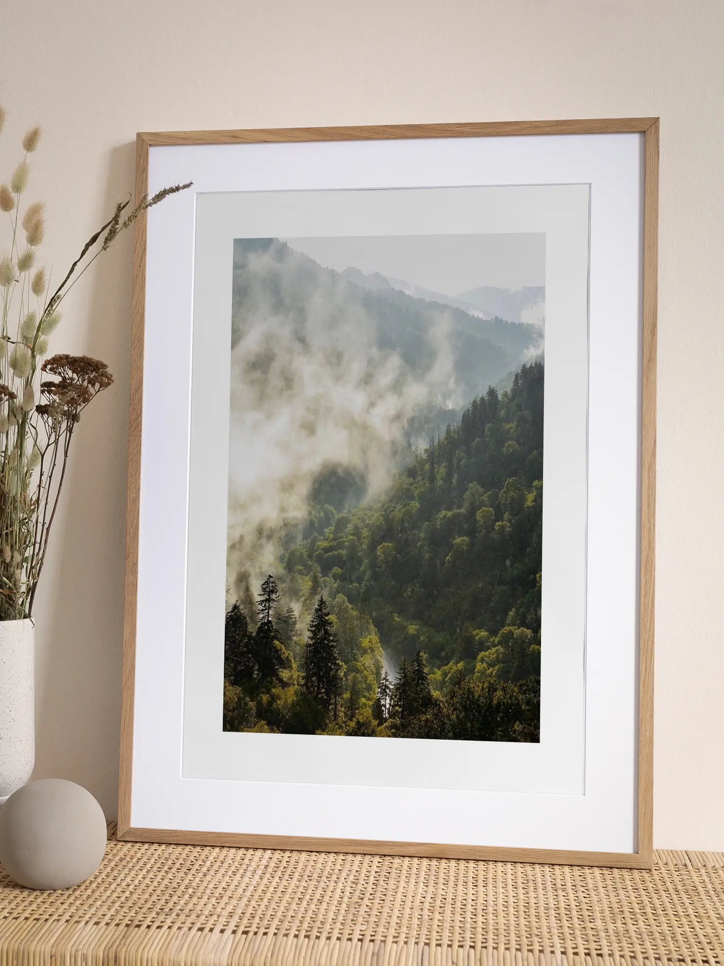 Forest Haze Poster