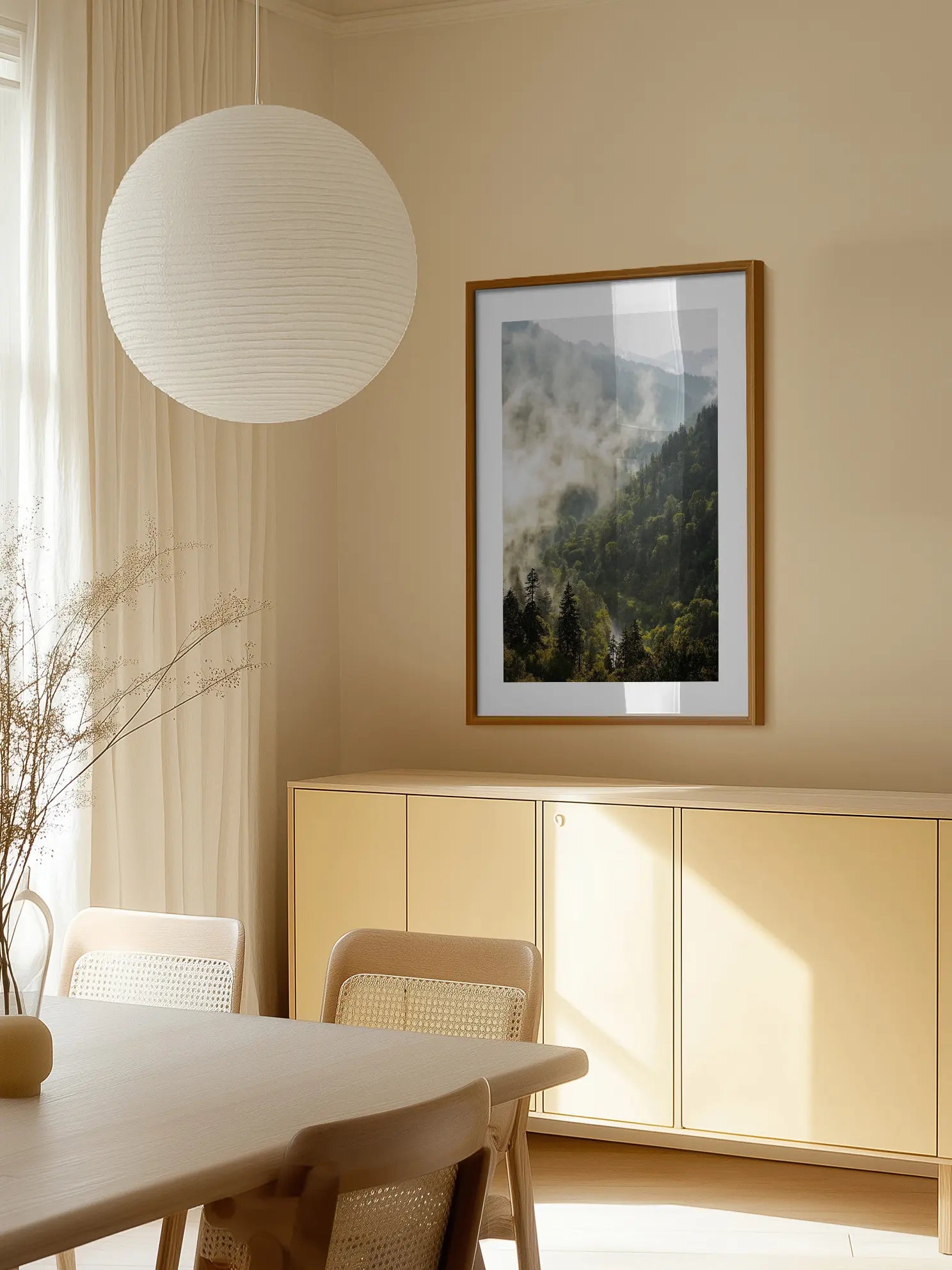 Forest Haze Poster
