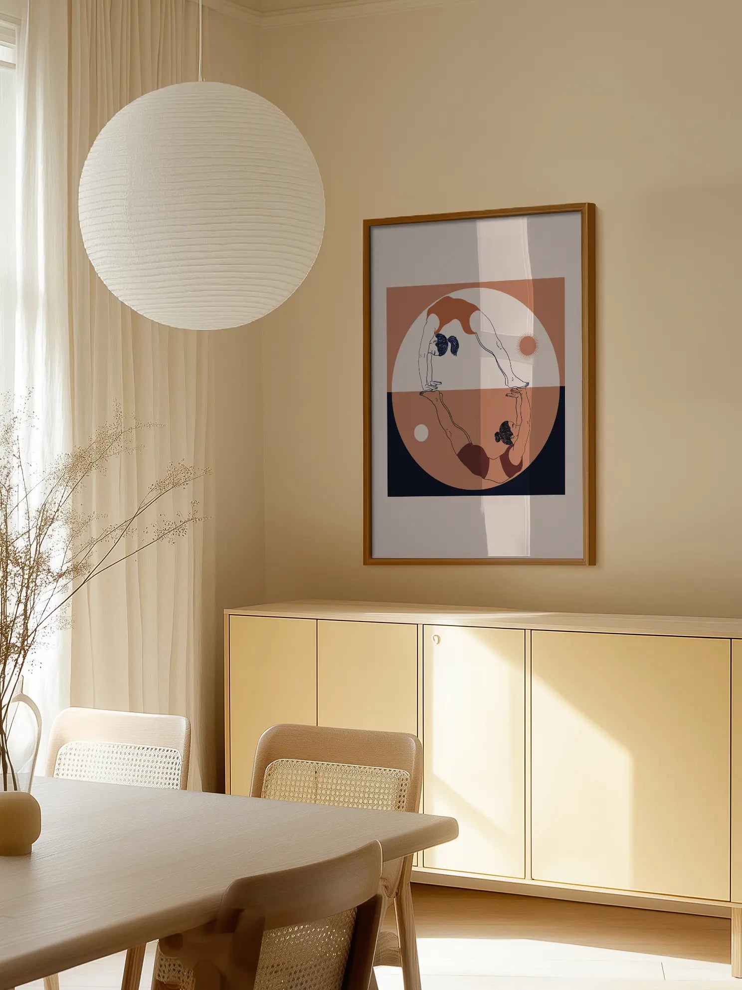 Frau Brücke Poster