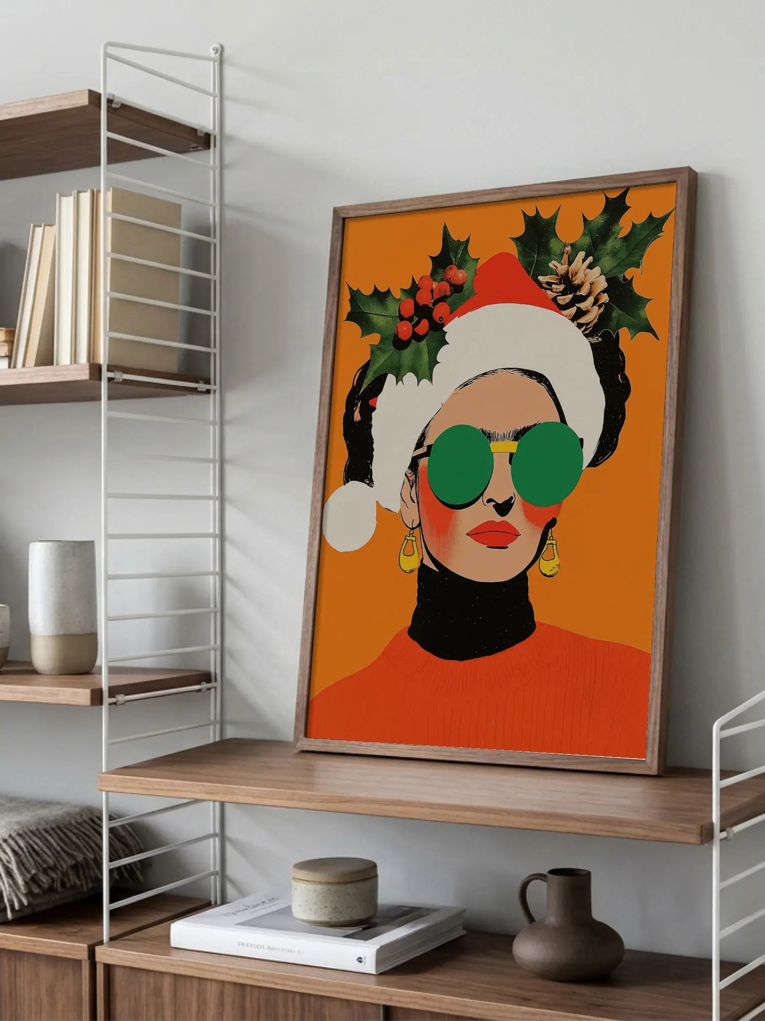 Frida La Navidad Poster