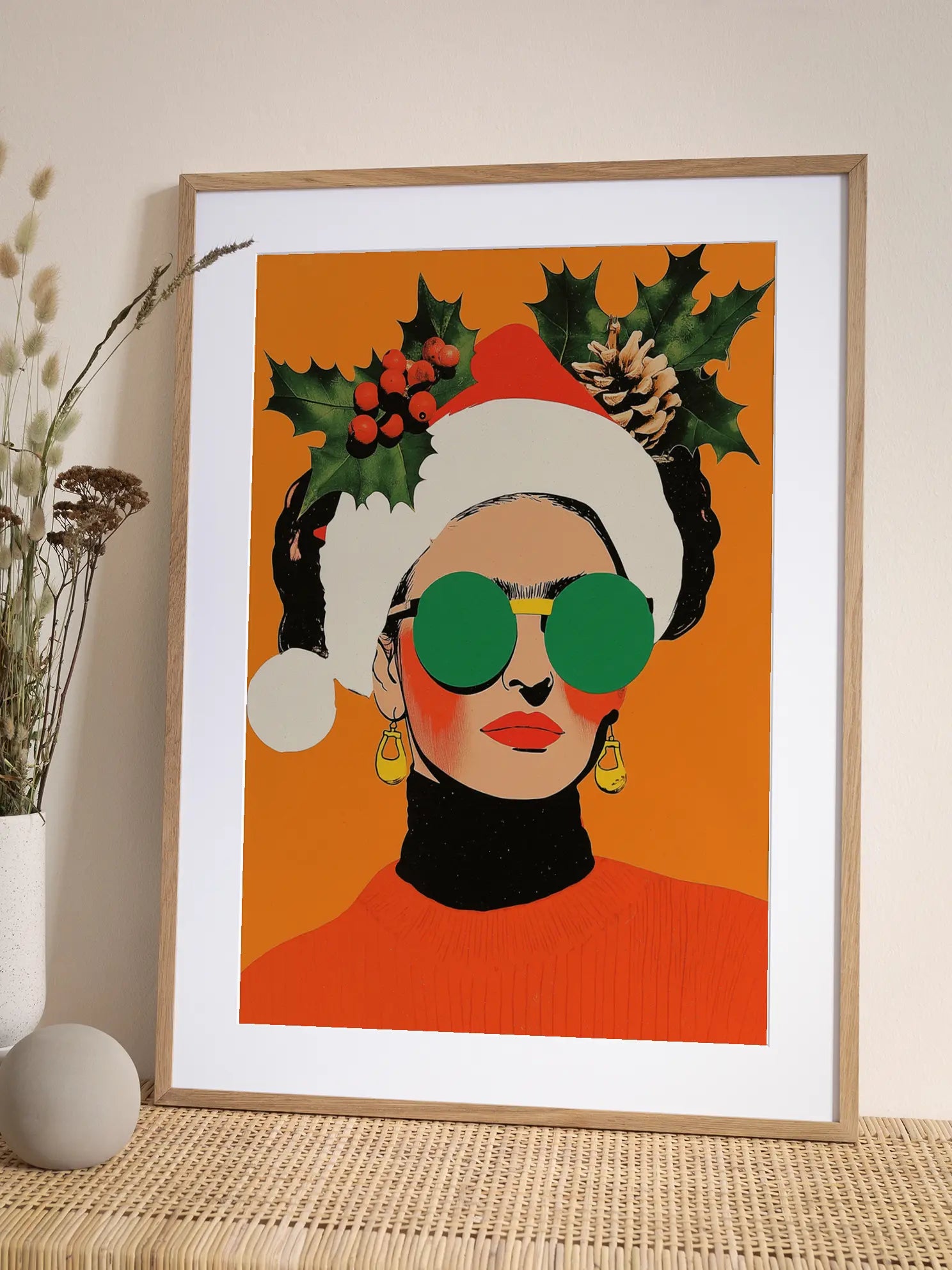 Frida La Navidad Poster