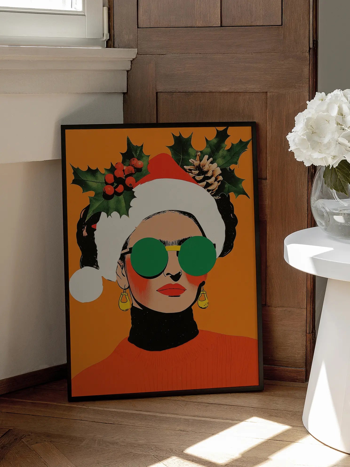 Frida La Navidad Poster